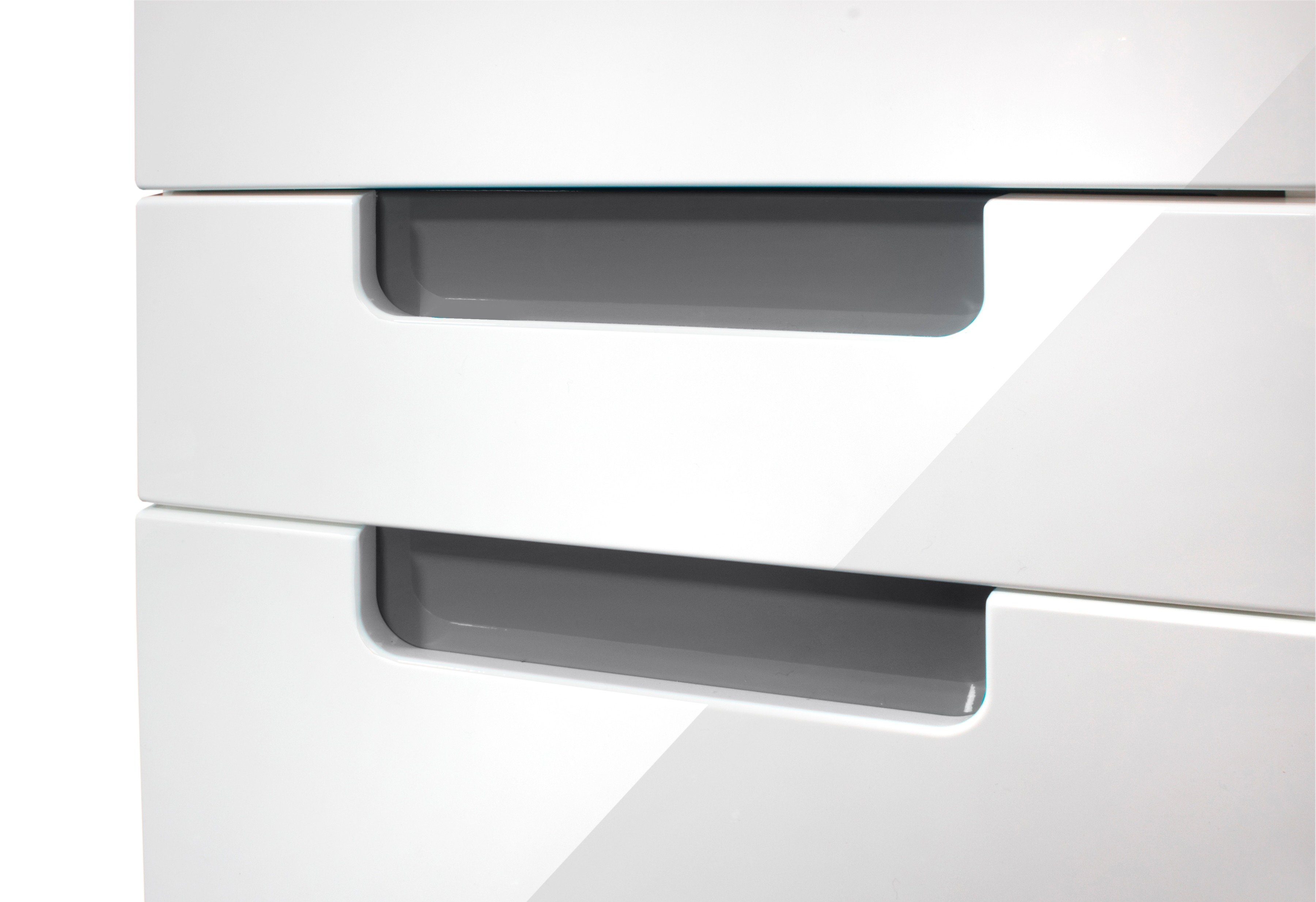 welltime Halfhoge kast Siena Breedte 40 cm, met geïntegreerde deurdempers en soft-closefunctie