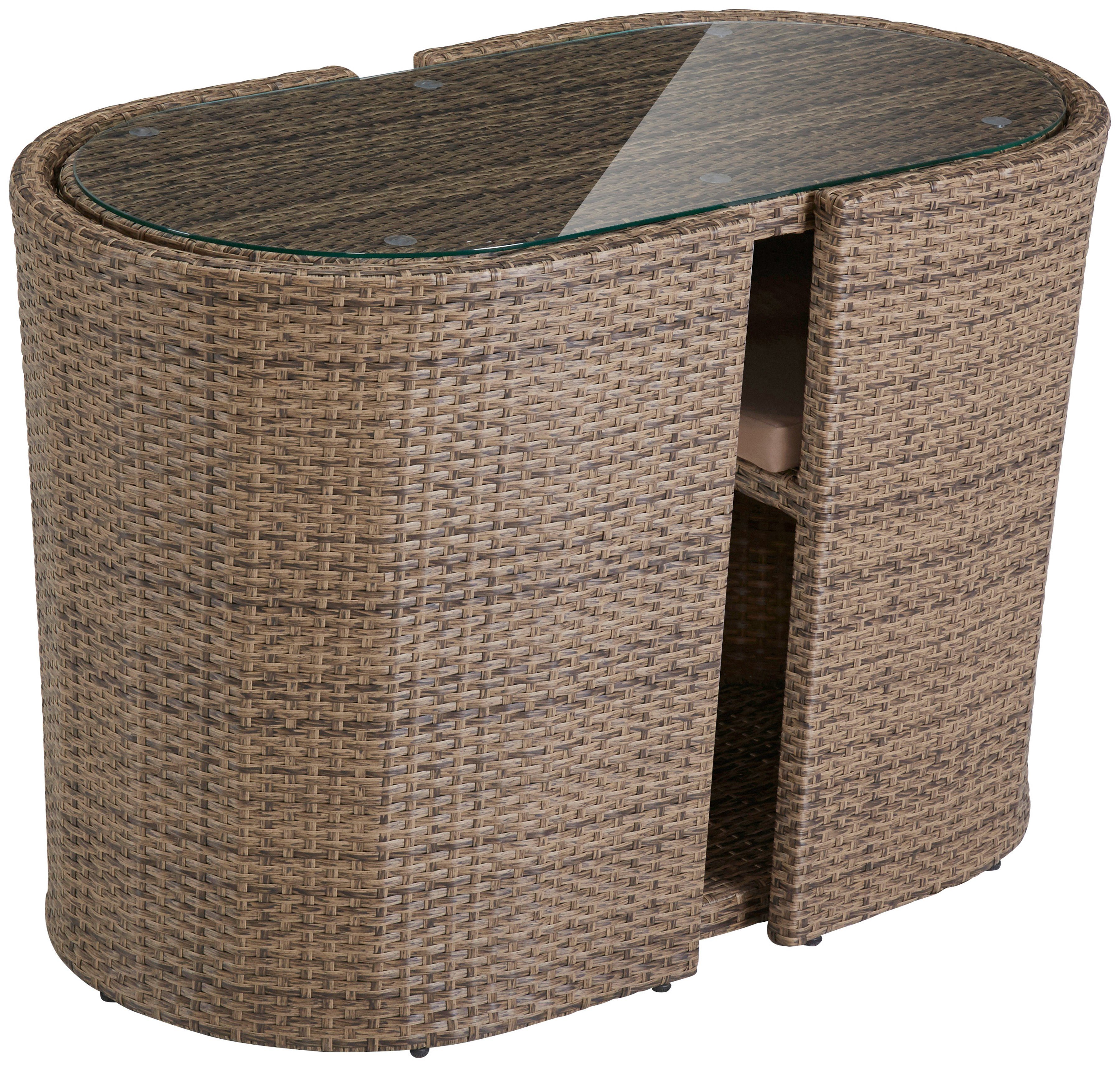 MERXX Balkonset Ancona Wicker