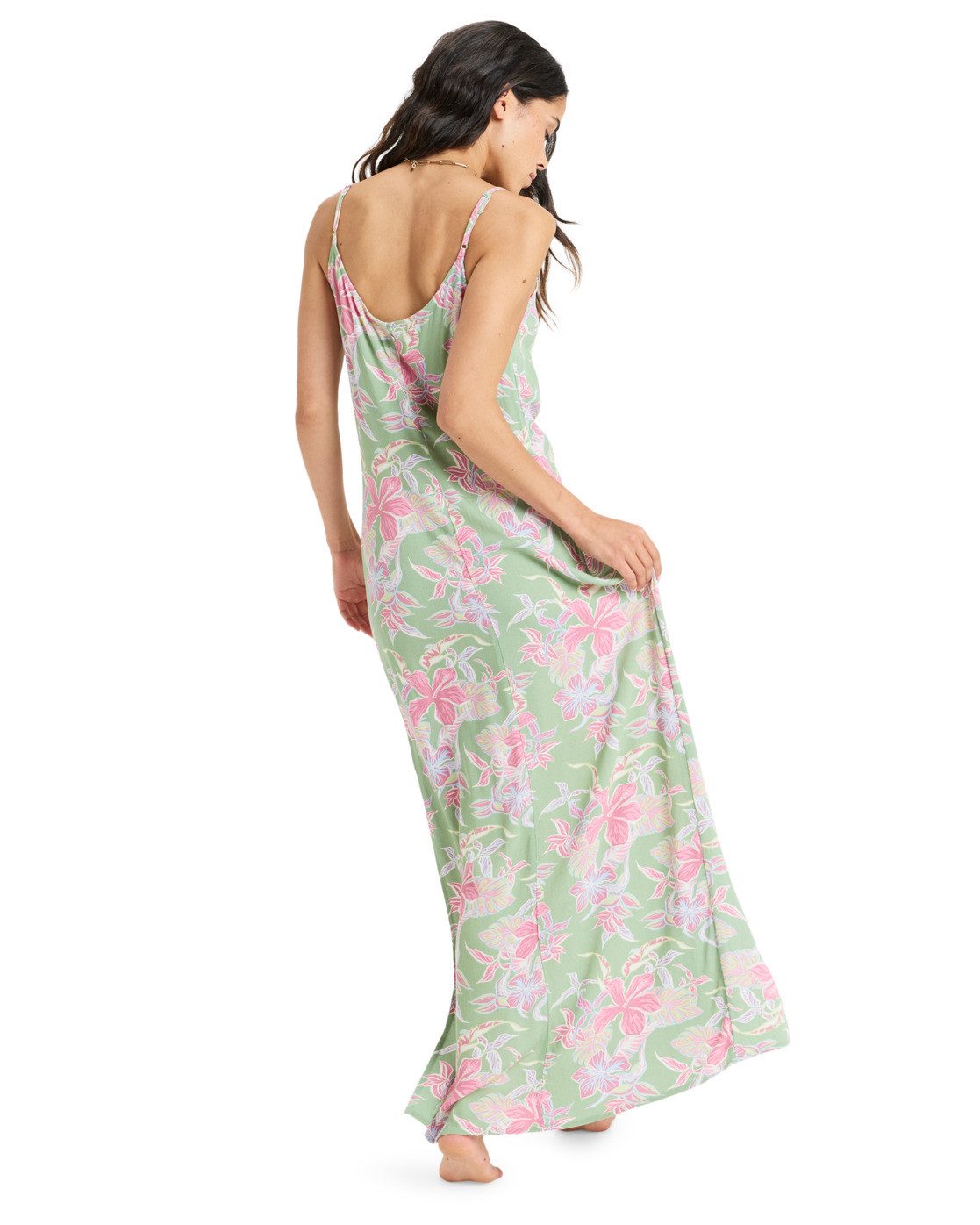 Roxy Maxi-jurk Hibiscus Island