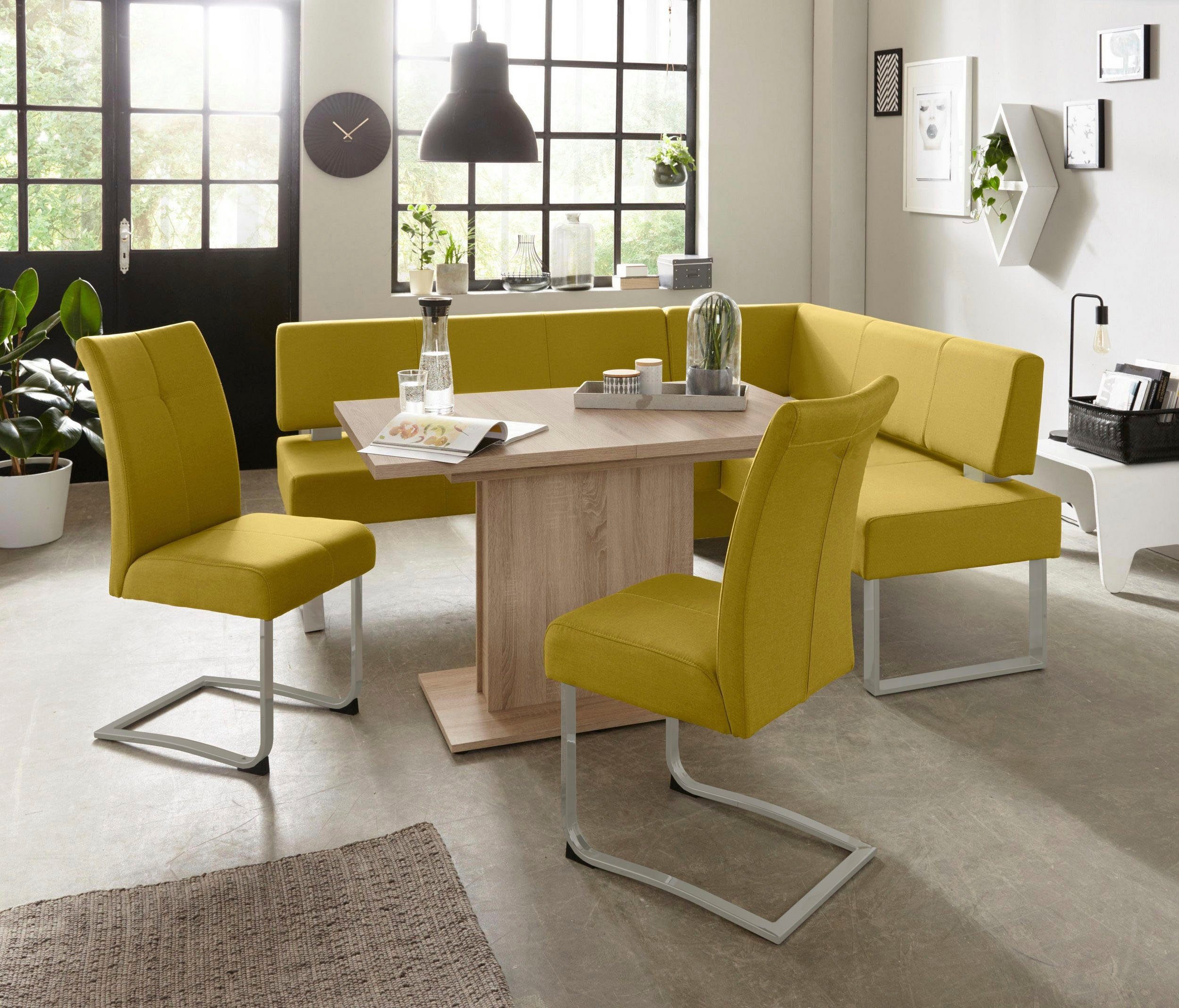 Home affaire Hoekbank RAB in 2 breedten (180 of 200 cm), bekleding in verschillende kwaliteiten
