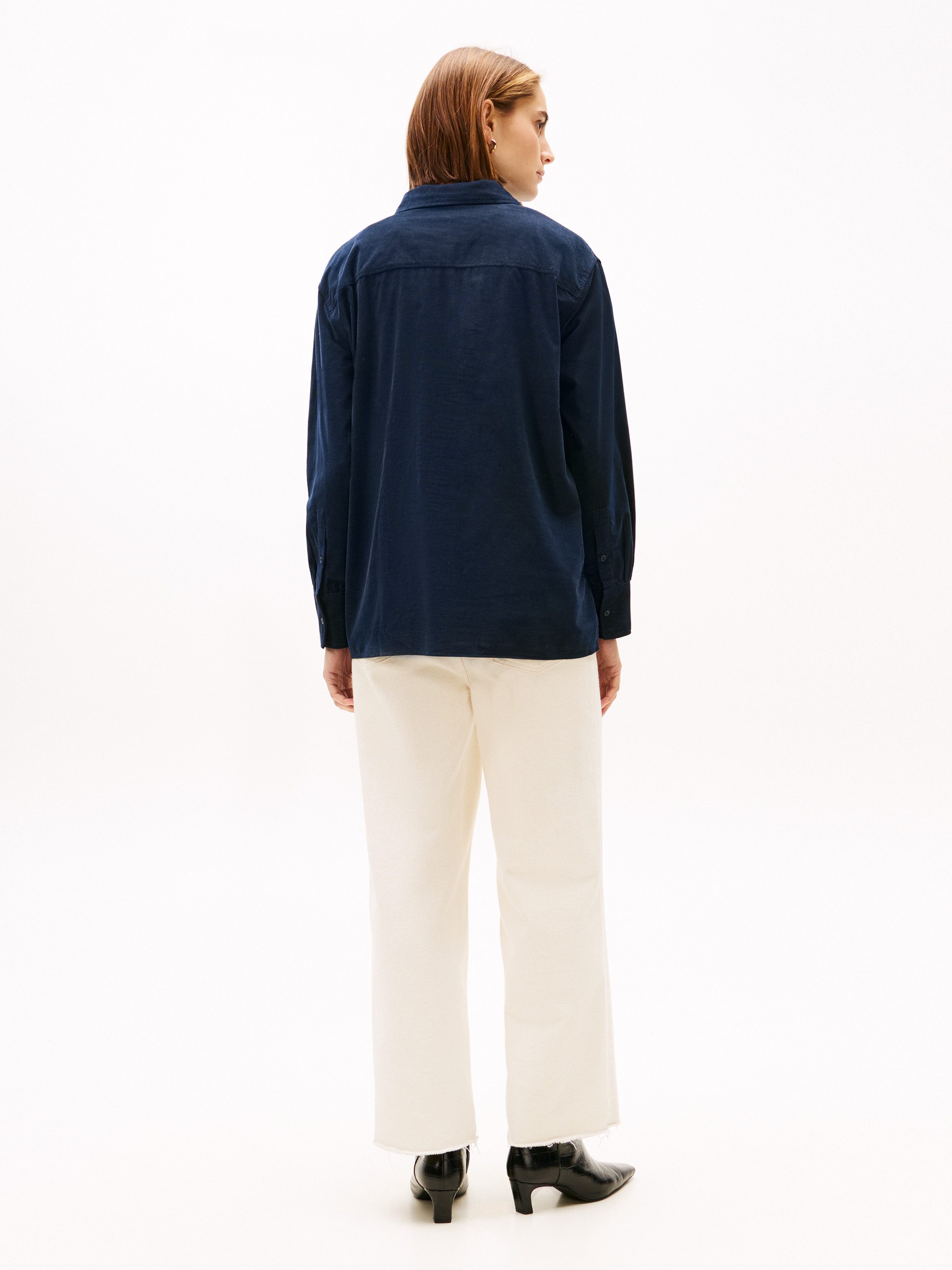 Tommy Hilfiger Shirtblouse CORDUROY RELAXED SHIRT
