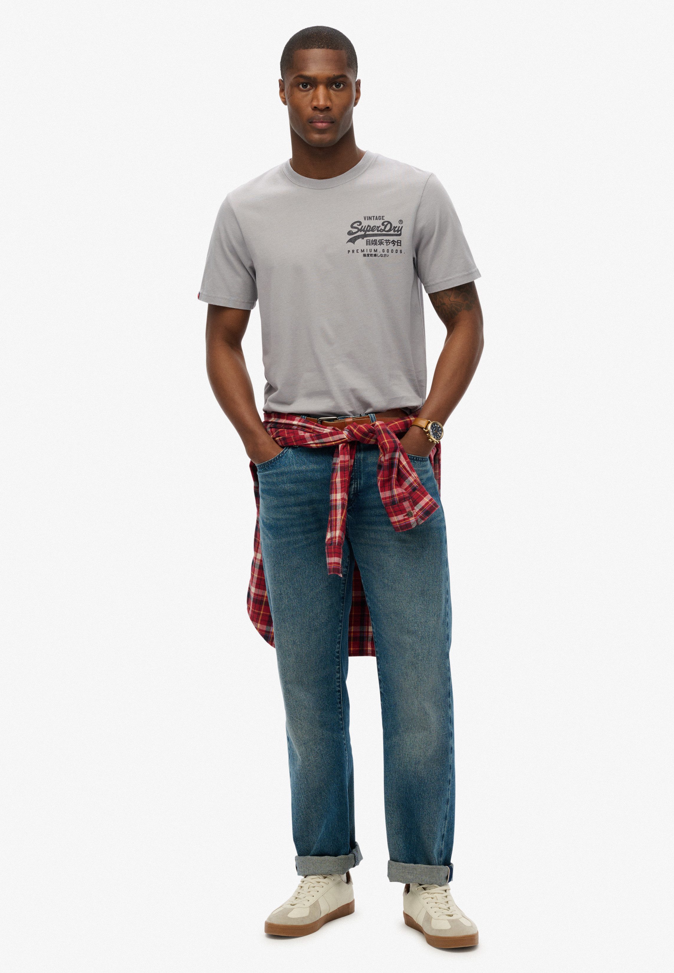 Superdry Shirt met ronde hals VL TOKYO RELAXED TEE