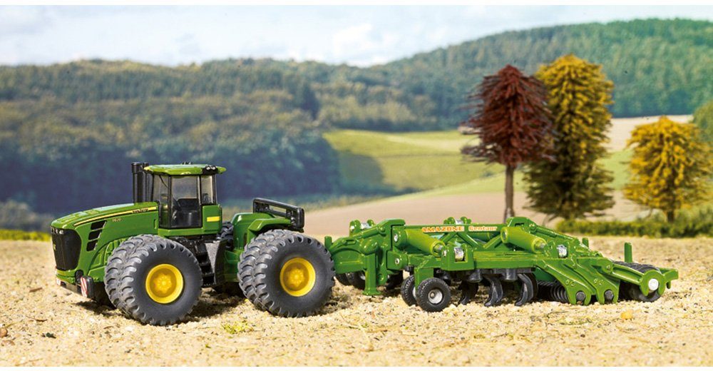 Siku Speelgoed-tractor SIKU Farmer, John Deere 9630 met Amazone Centaur (1856)