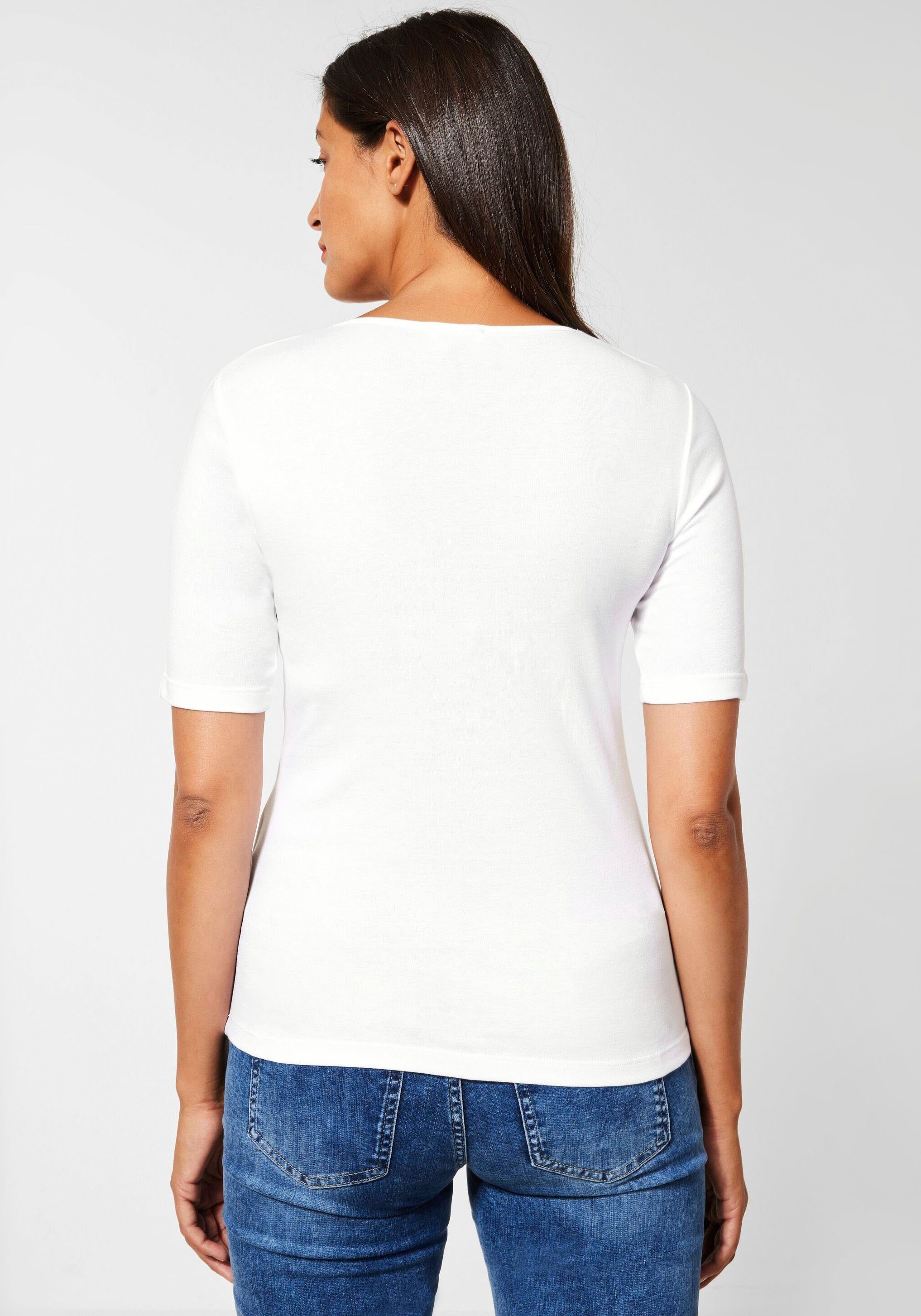 STREET ONE T-shirt in basic stijl