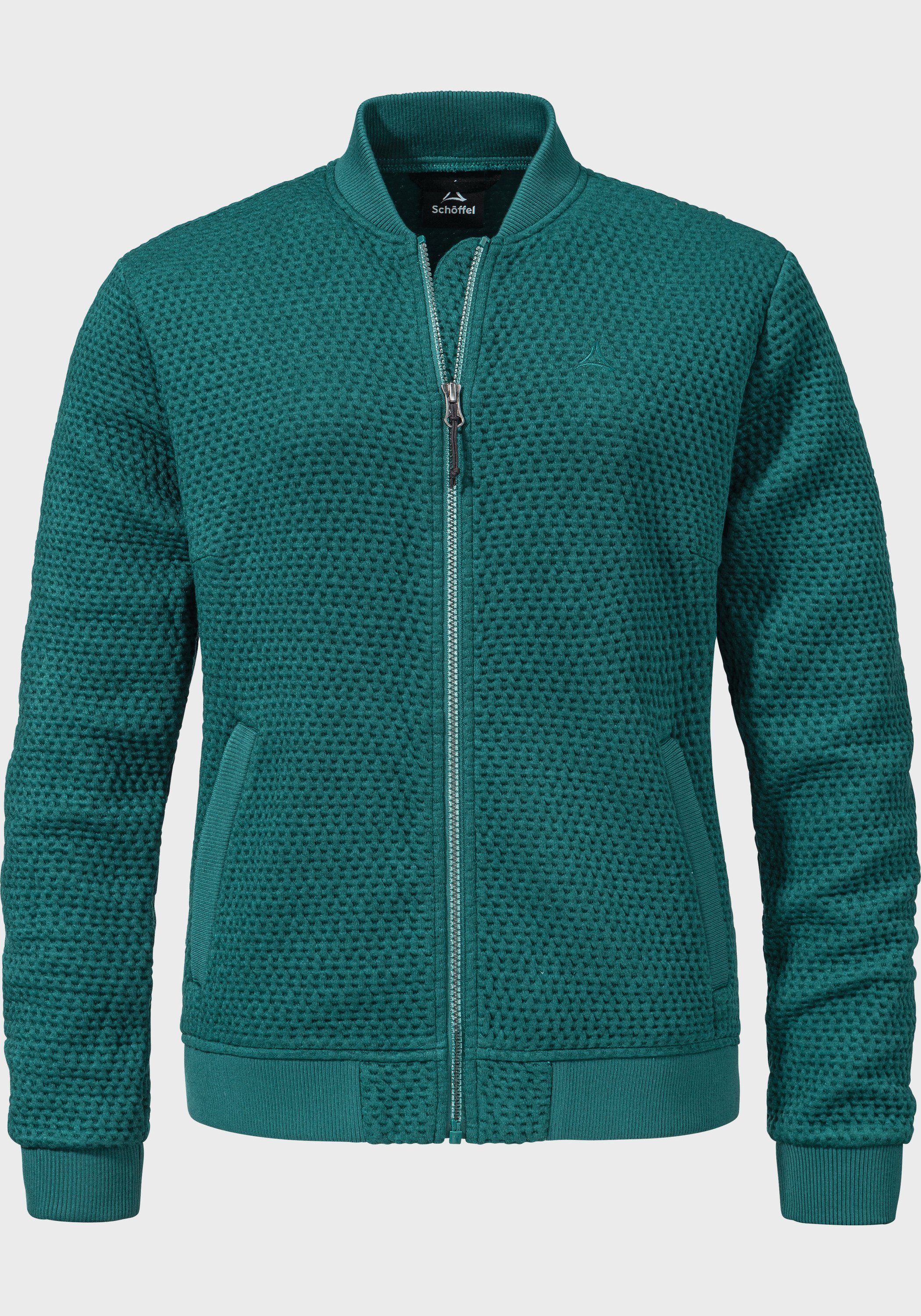 Schöffel Fleecejack Fleece Jacket Genua L dames fleece vesten maat 38 groen