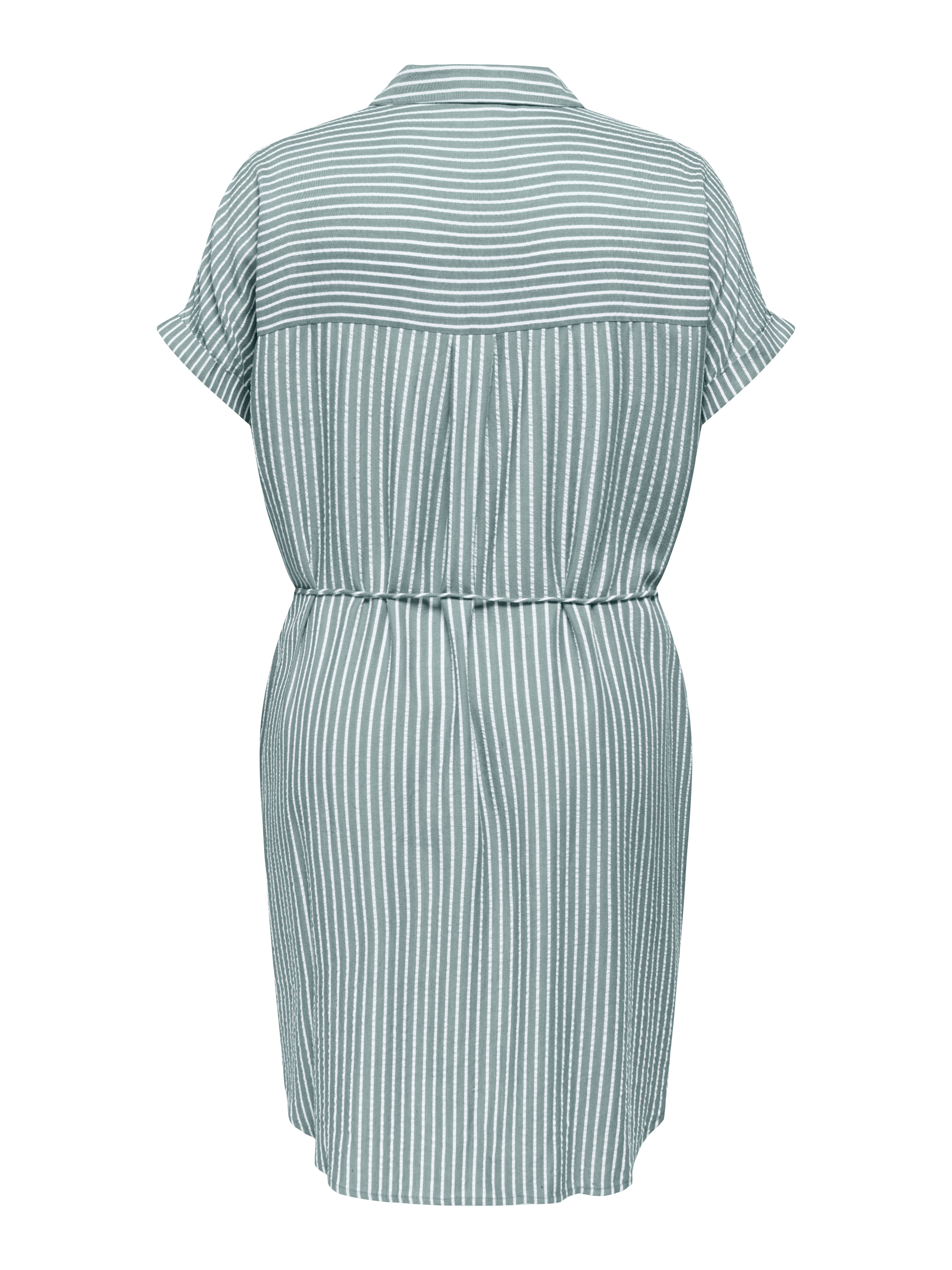 ONLY CARMAKOMA Zomerjurk CARPENNA S/S LOOSE KNEE DRESS AOP