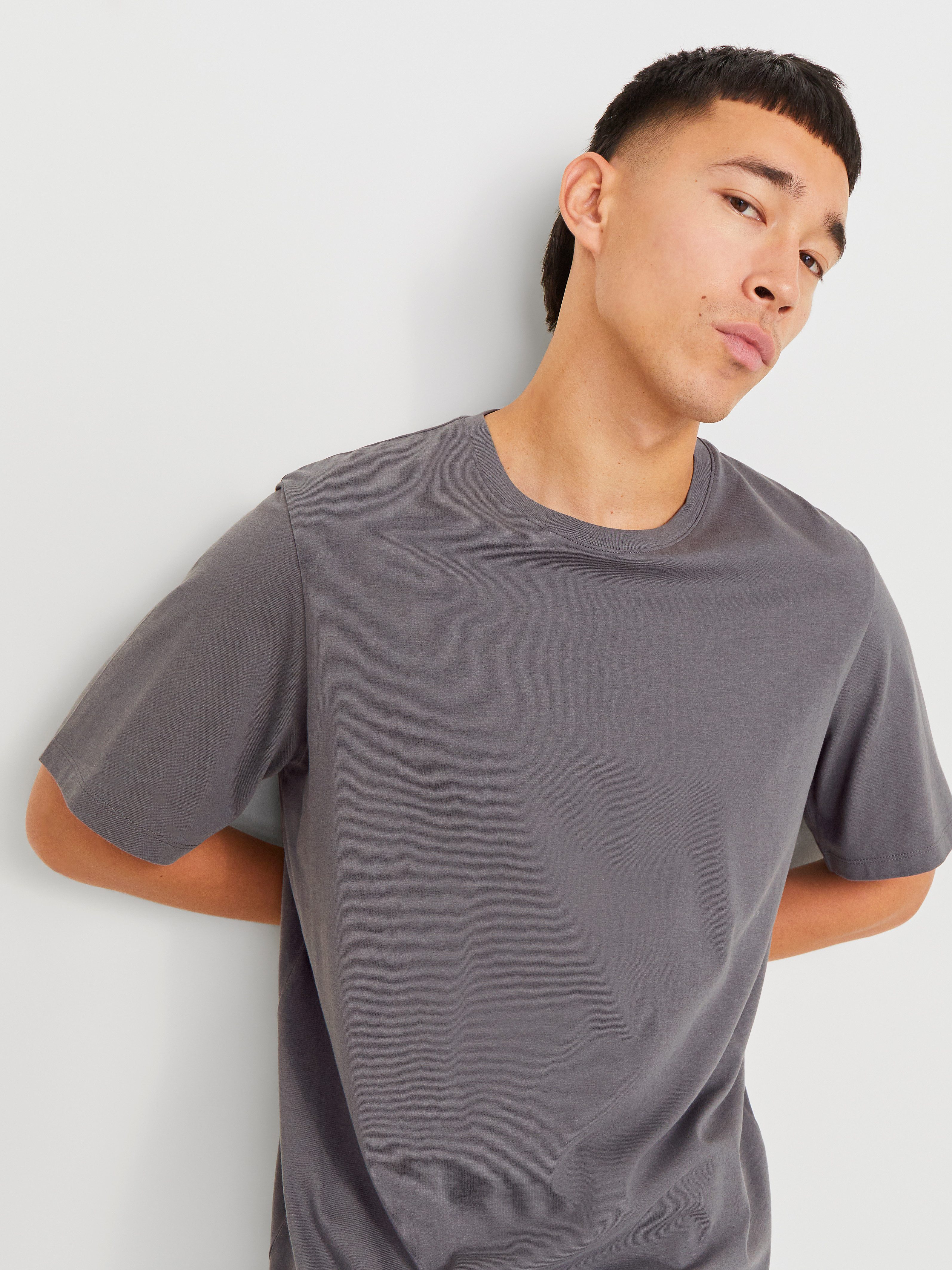 Jack & Jones Shirt met ronde hals JJEORGANIC BASIC TEE SS O-NECK NOOS