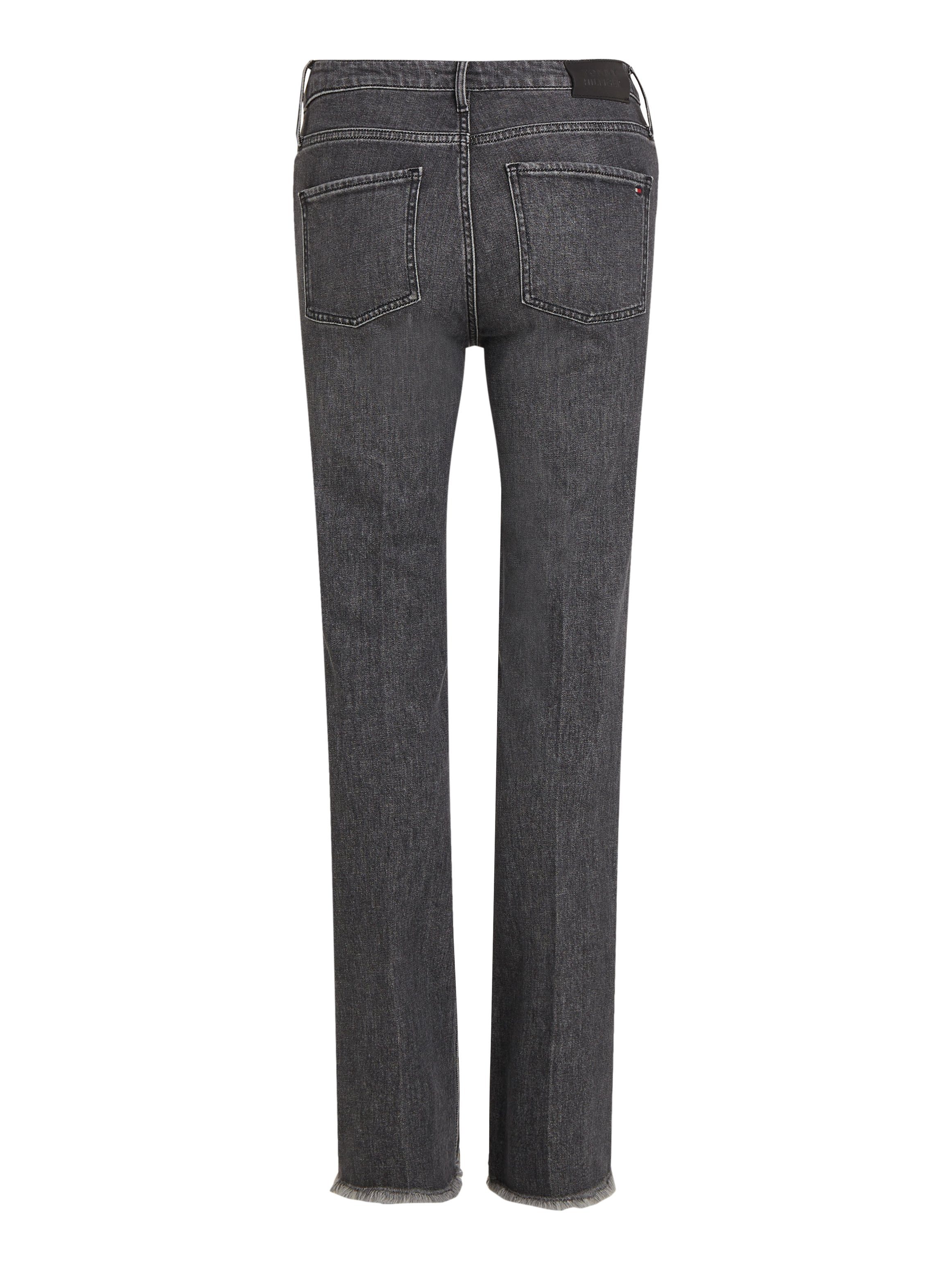 Tommy Hilfiger Bootcut jeans BOOTCUT RW BEA met leren badge