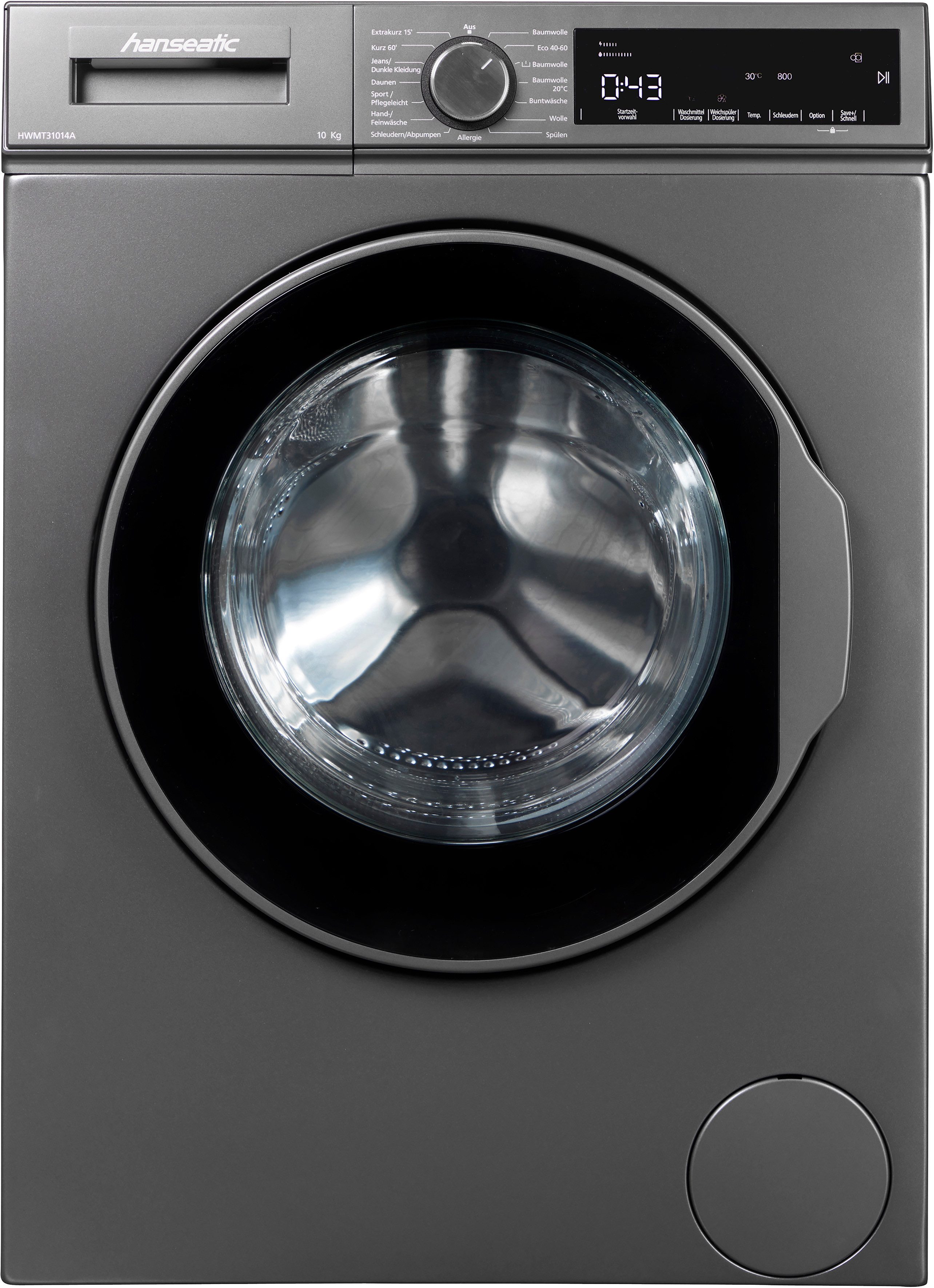 Hanseatic Wasmachine HWMT31014A, 10 kg