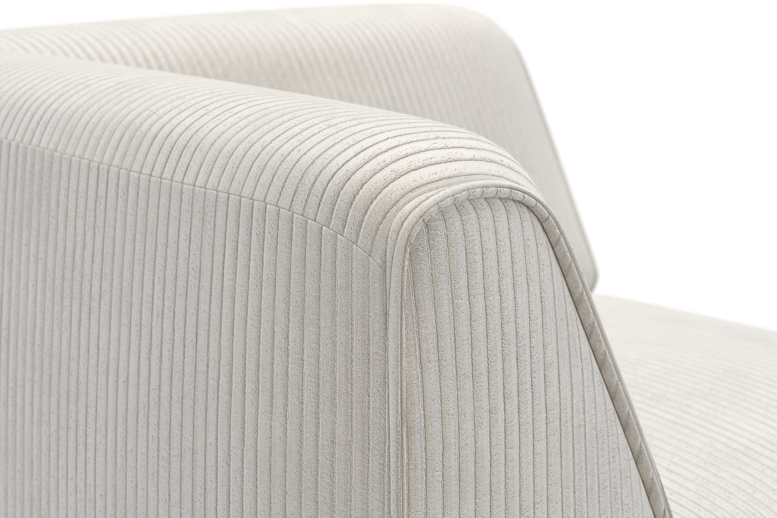 RAUM.ID Bank-hoekelement Merid, sofa-element, afmetingen B/D/H: 97/97/46 cm als module of apart te gebruiken, voor individuele samenstelling
