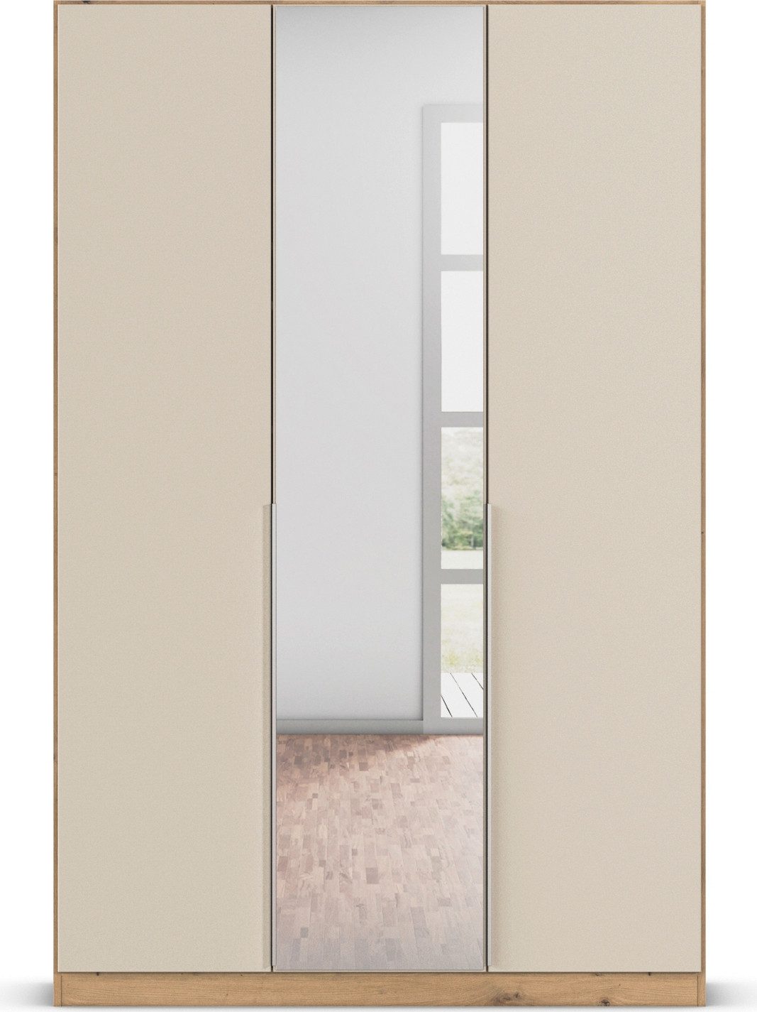 rauch Draaideurkast Kledingkast kast garderobe AGORDO met decor- of hoogglansfront doordachte binnenuitrusting, in 6 breedtes en 2 hoogtes made in germany