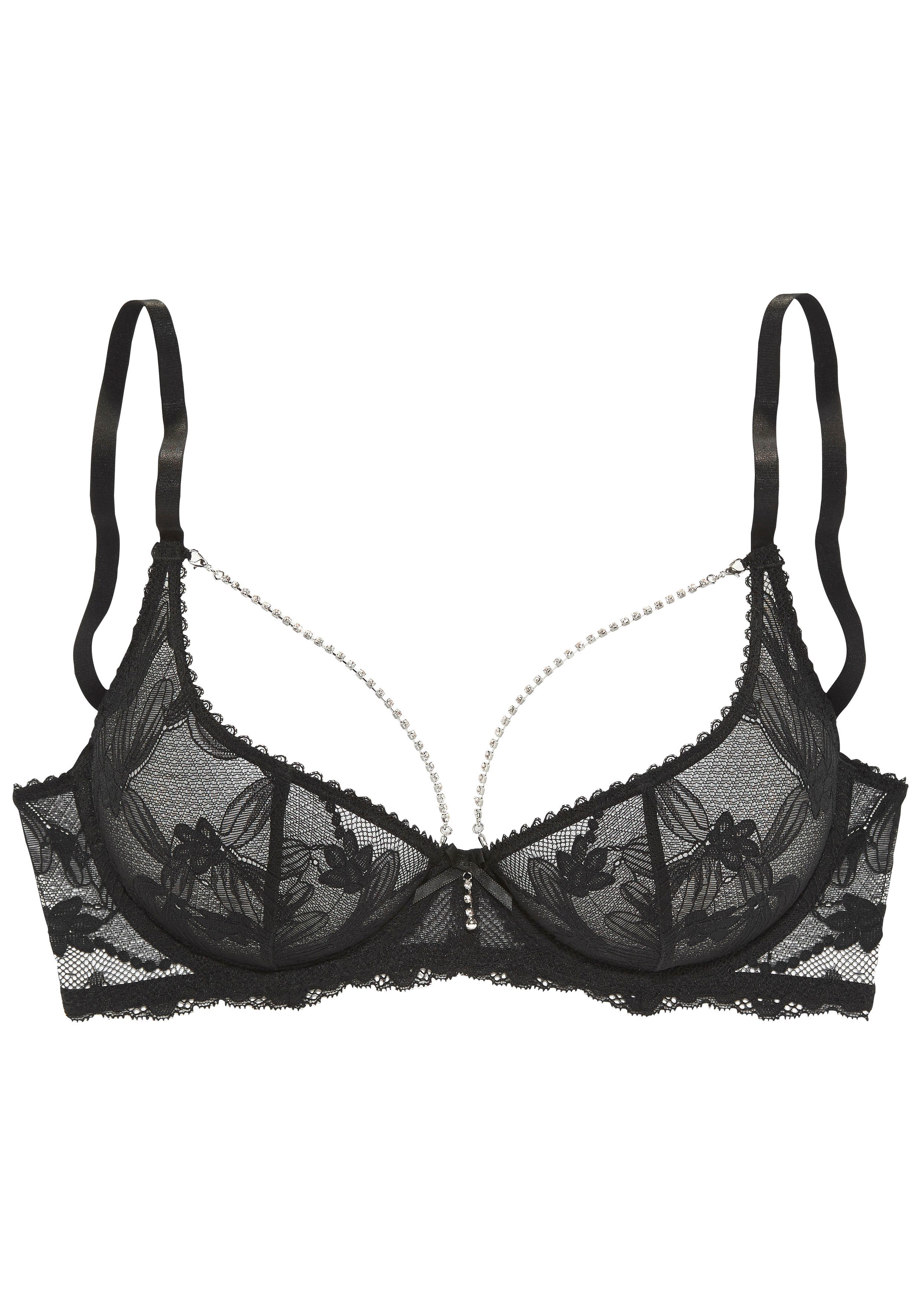 Lascana Beugel-bh Dalia met elegante stras-details op de cup