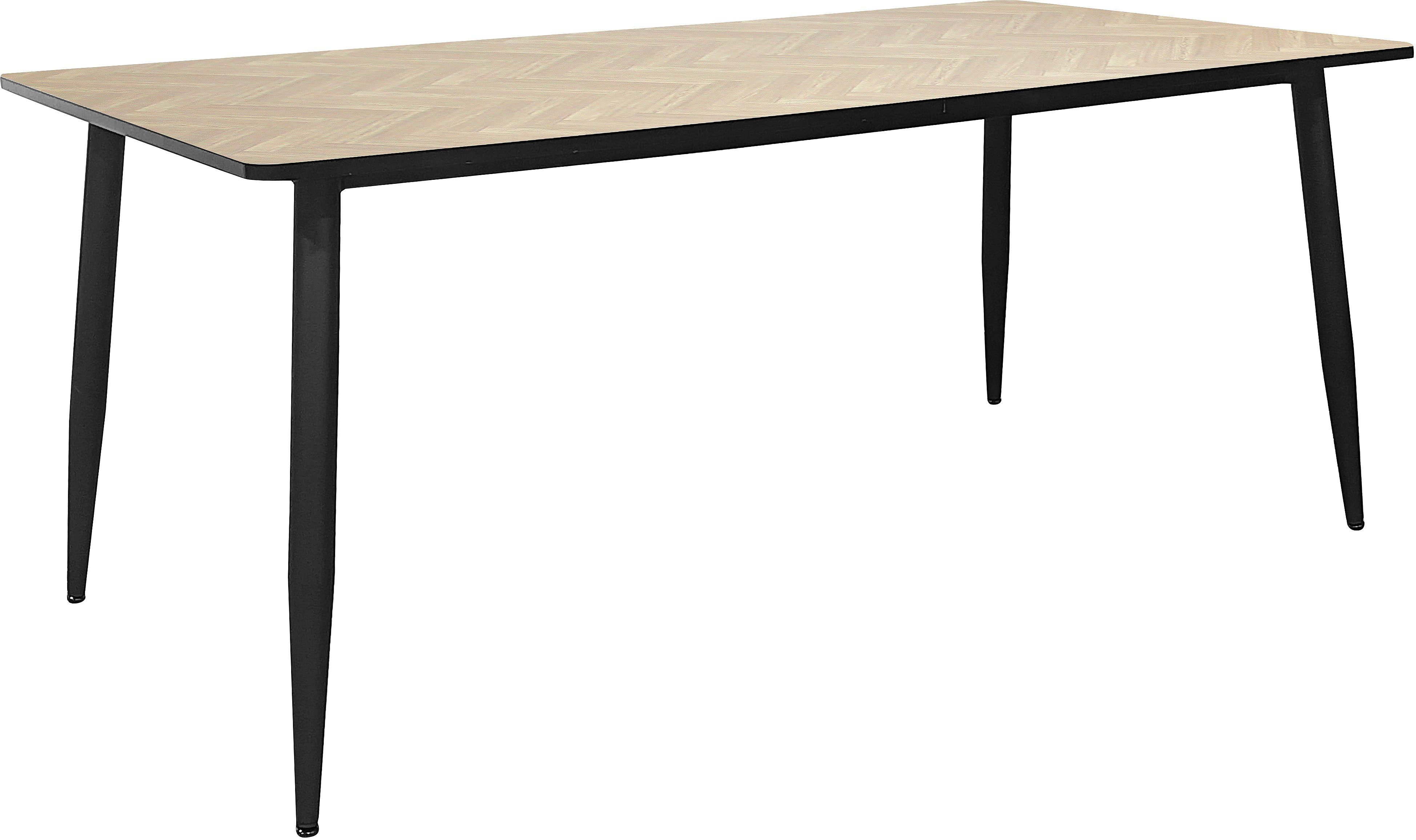 Home affaire Eettafel Arhus in trendy visgraatlook