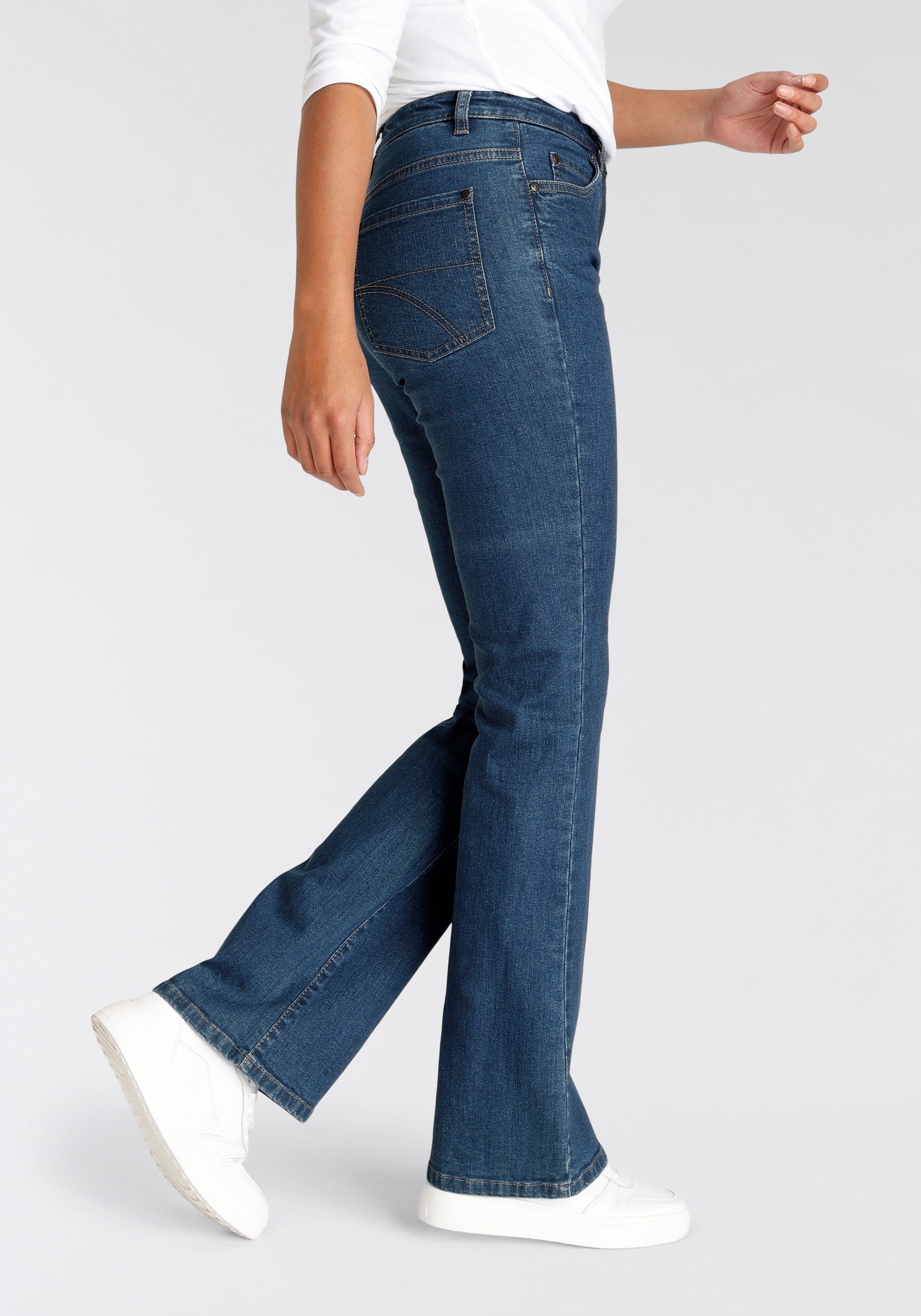 Arizona Bootcut jeans hoge taillehoogte