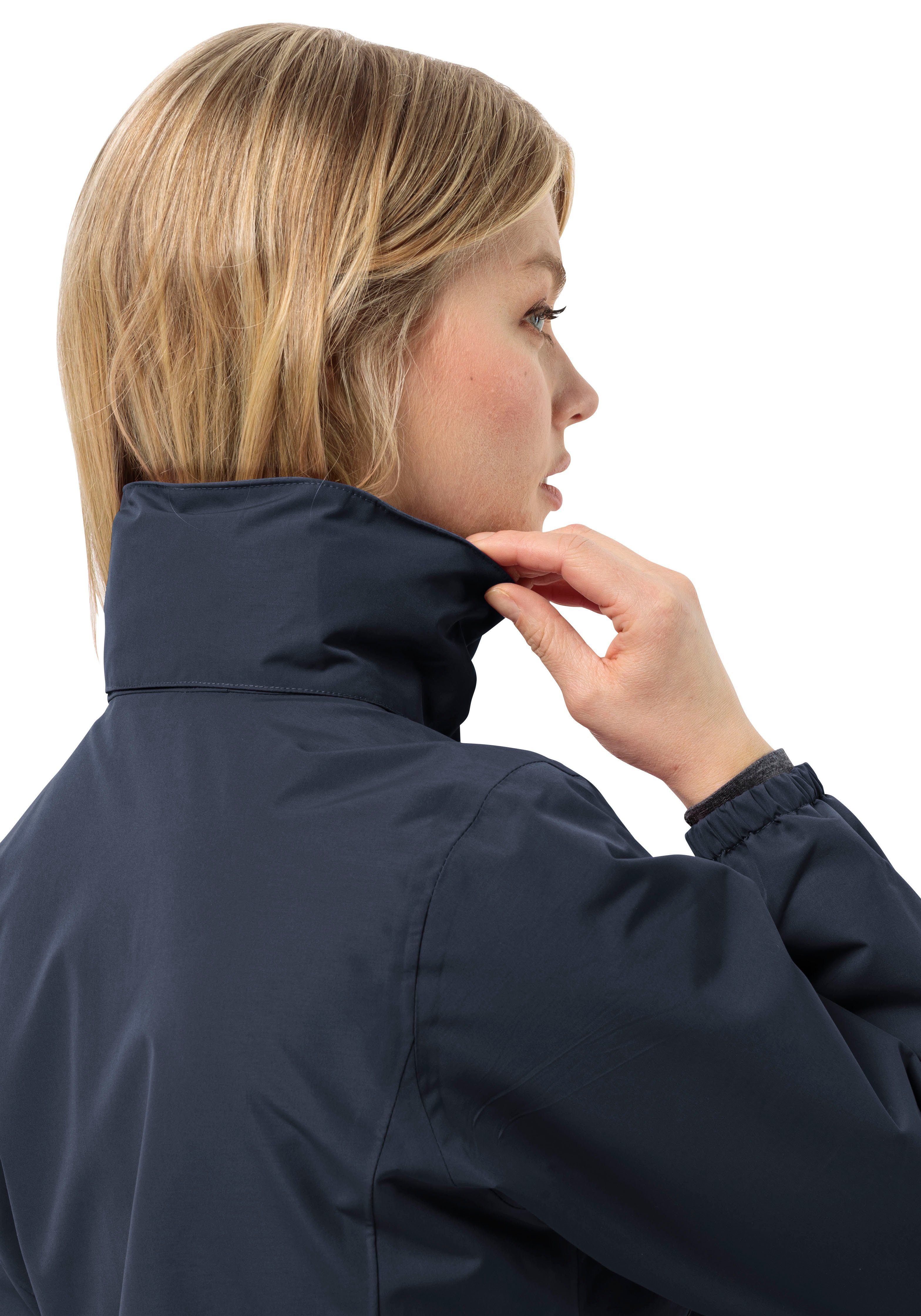 Jack Wolfskin Functioneel jack STORMY POINT 2L JKT W Waterdicht, winddicht, overgangsjas