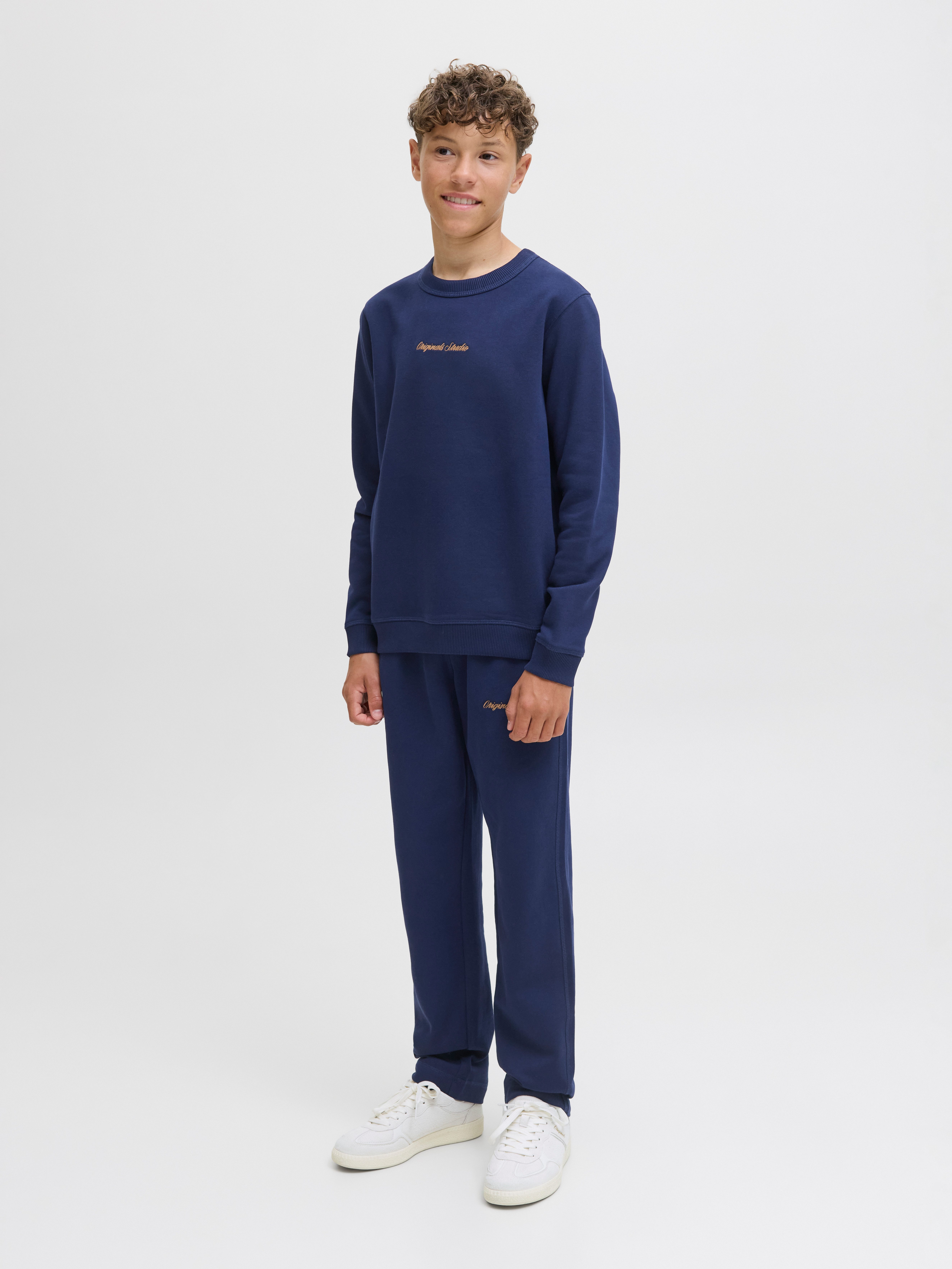 Jack & Jones Junior Sweatshirt JORNORREBRO EMB SWEAT CREW NOOS JNR