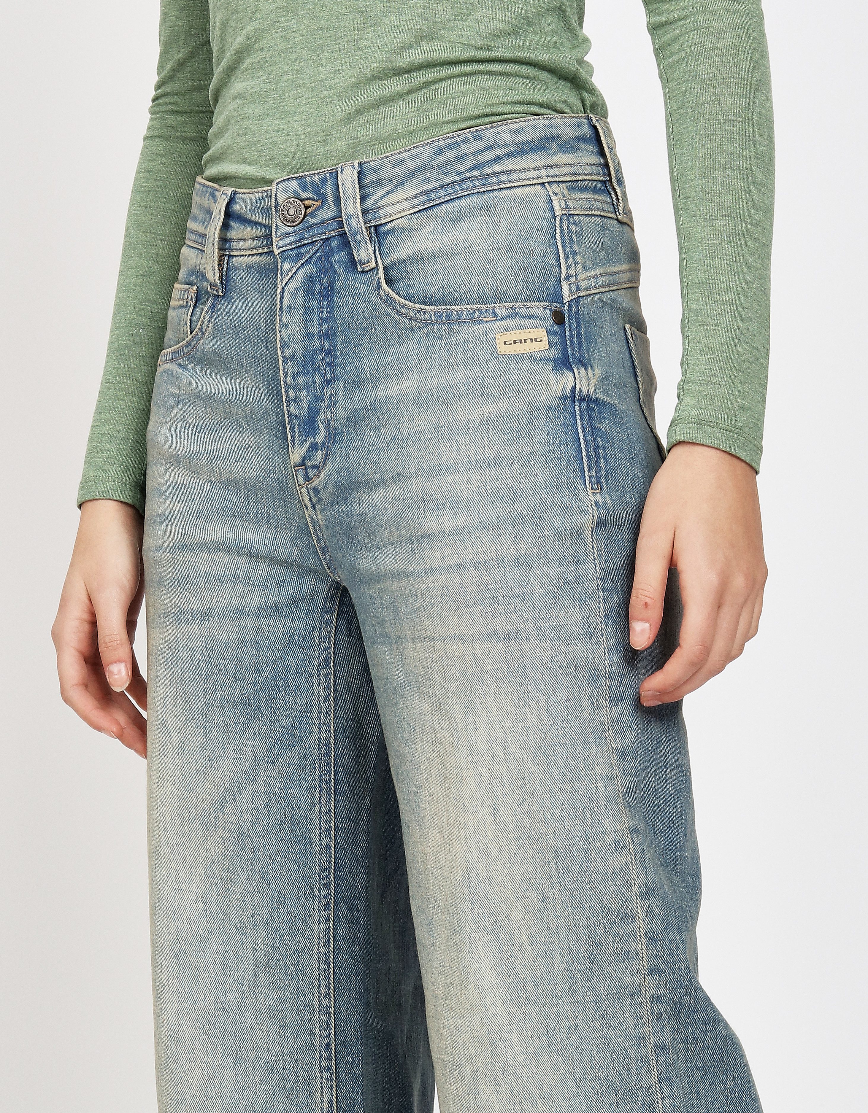 GANG Wijde jeans 94AMELIE WIDE