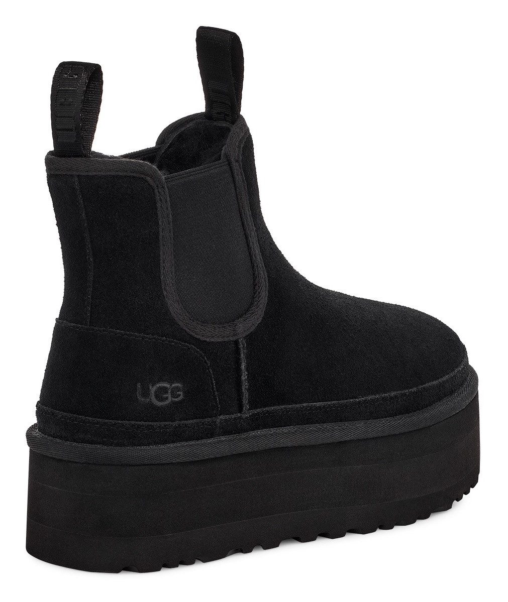 UGG Chelsea-boots NEUMEL PLATFORM CHELSEA plateau laarzen, winterlaarzen met praktische aantrek lussen