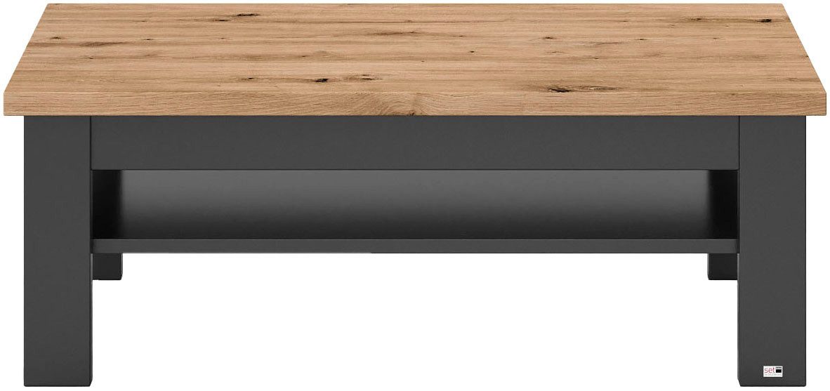 set one by Musterring Salontafel York Type 64 en 65, in 3 kleurvarianten, met plank, twee maten