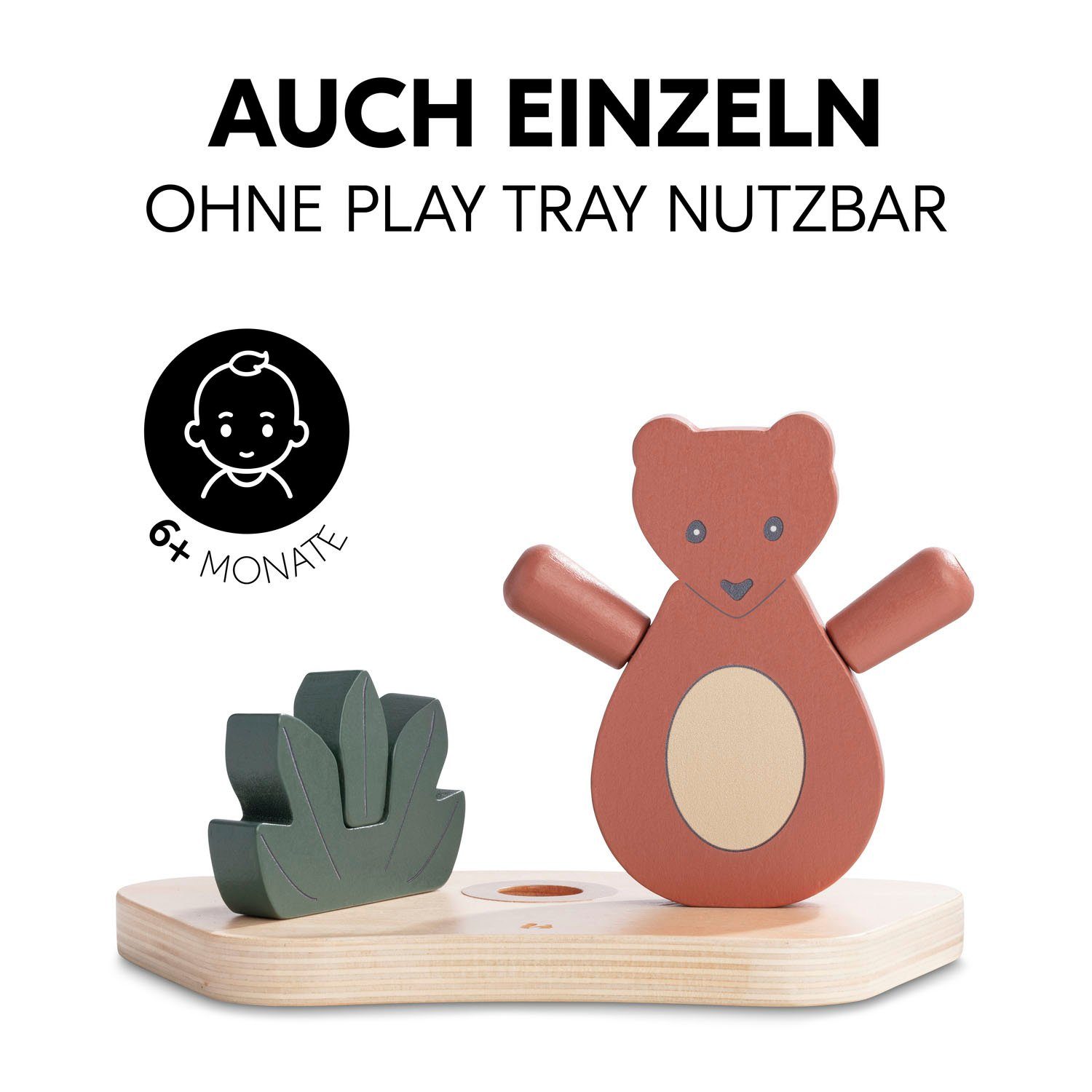 Hauck Grijpspeeltje Play Shaking S Bear FSC®- beschermt bos - wereldwijd