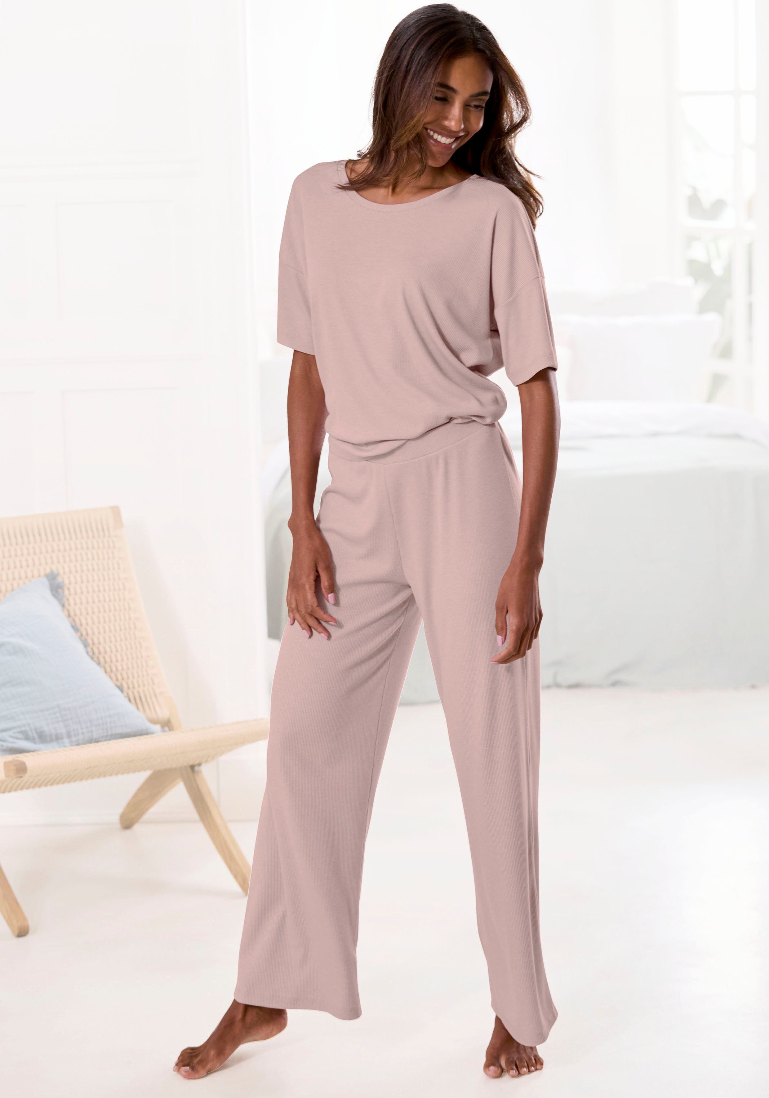 Vivance Dreams 7 8 broek in zachte ribkwaliteit