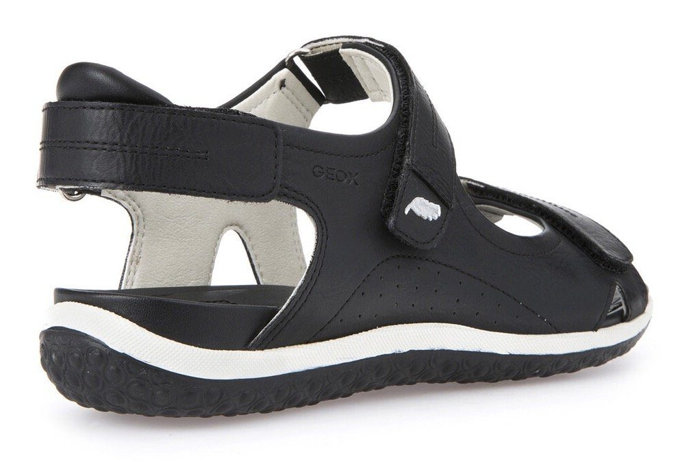 Geox Sandalen D SANDAL VEGA zomerschoen, sandaal, klittenbandschoen, met leren binnenzool