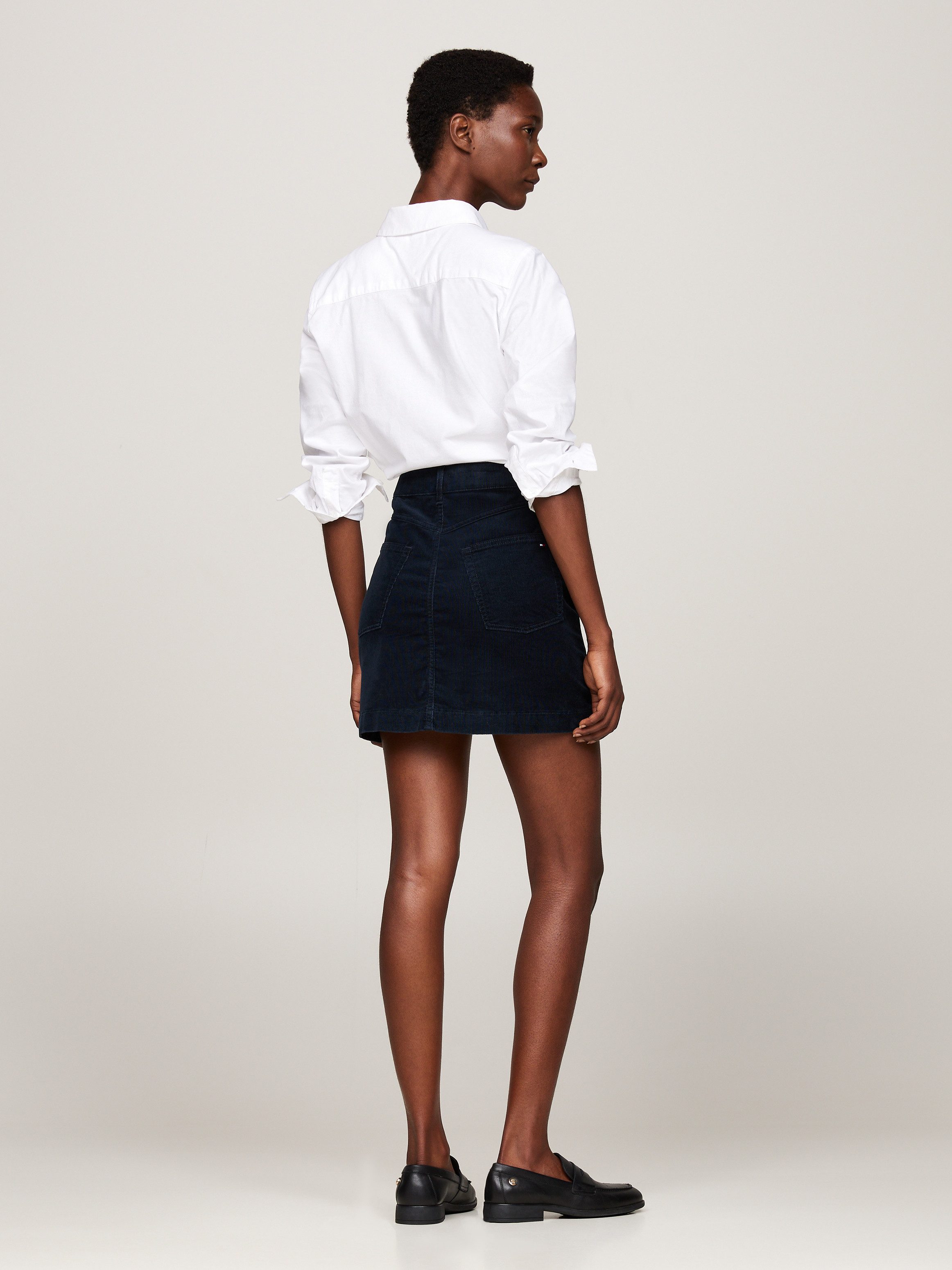 Tommy Hilfiger Minirok in 5-pocketsstijl