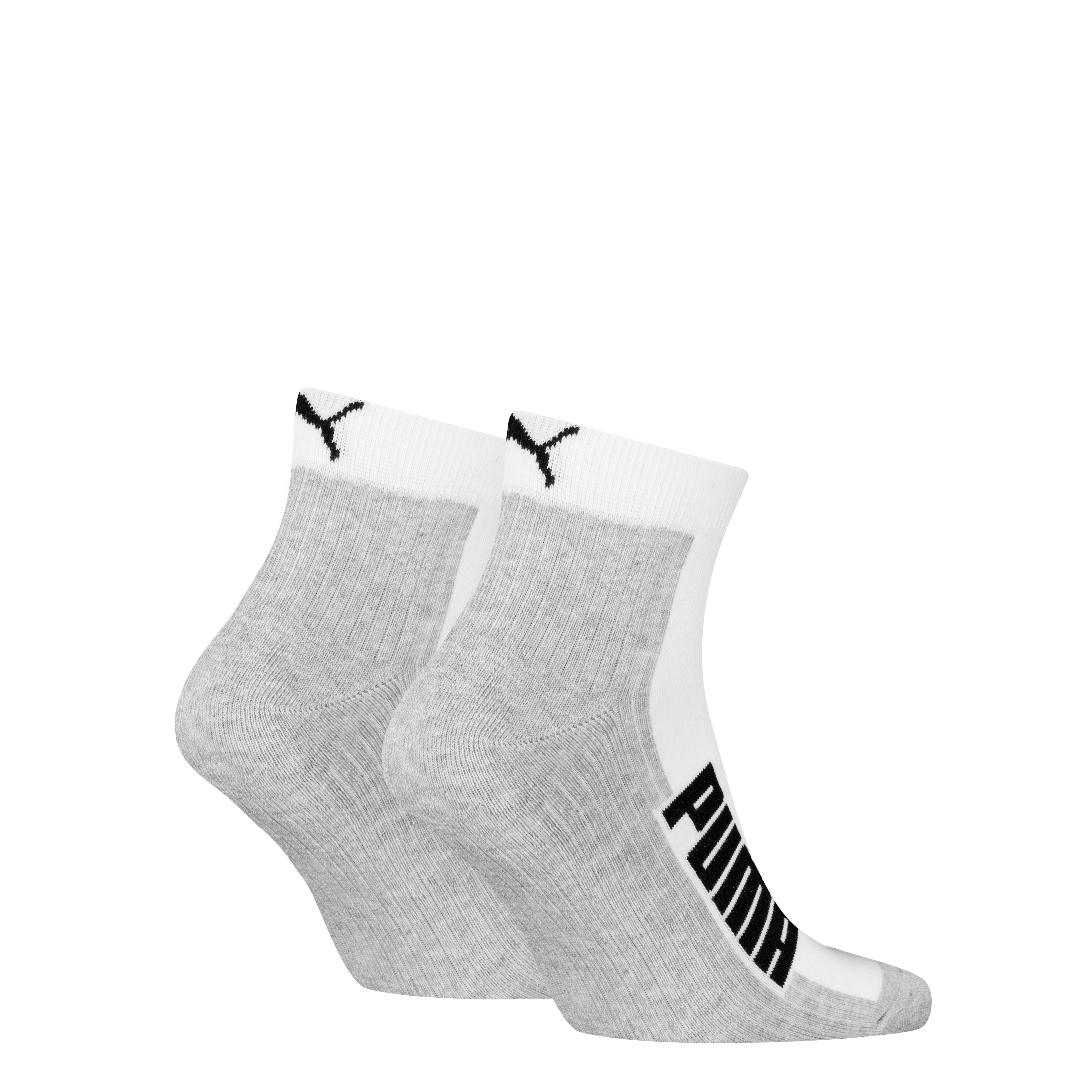 PUMA Korte sokken PUMA UNISEX BWT CUSHIONED QUARTER 2P (2 paar)