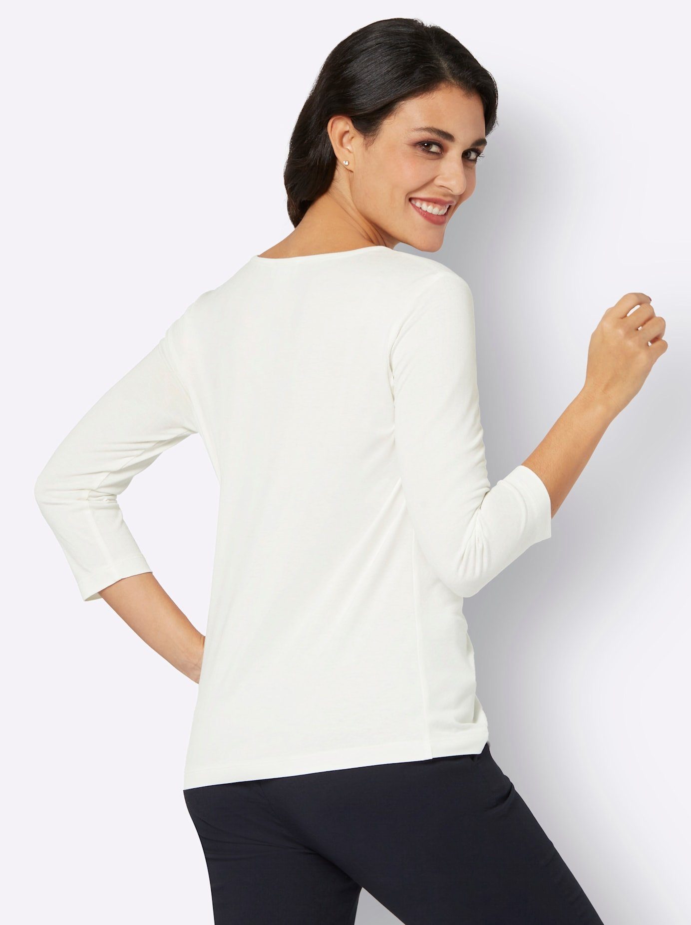 Creation L Shirt met 3/4-mouwen Shirt (1-delig)