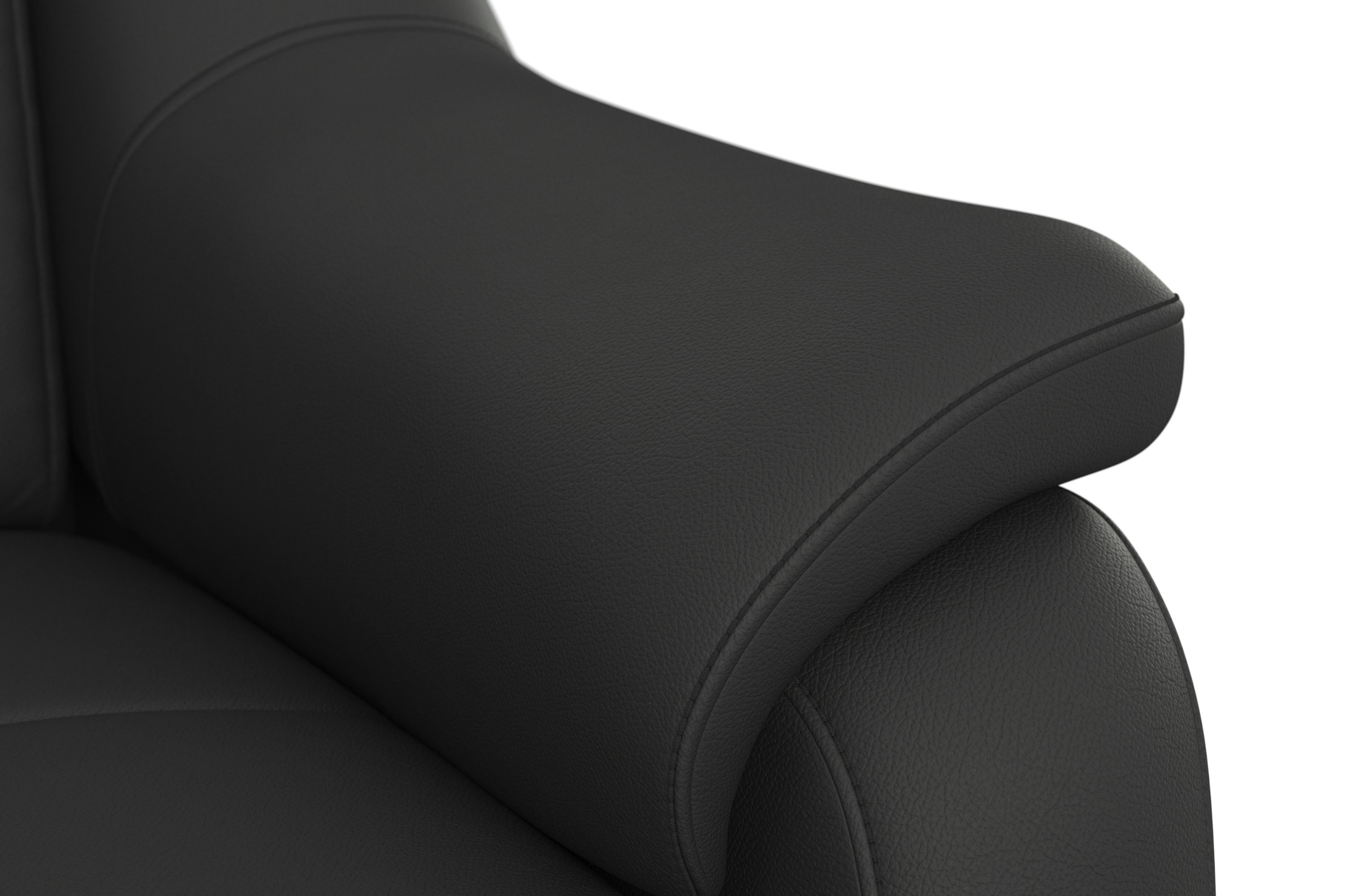 sit&more Hoekbank Freetown L-vorm met verstelbare hoofdsteun en comfortabele binnenvering