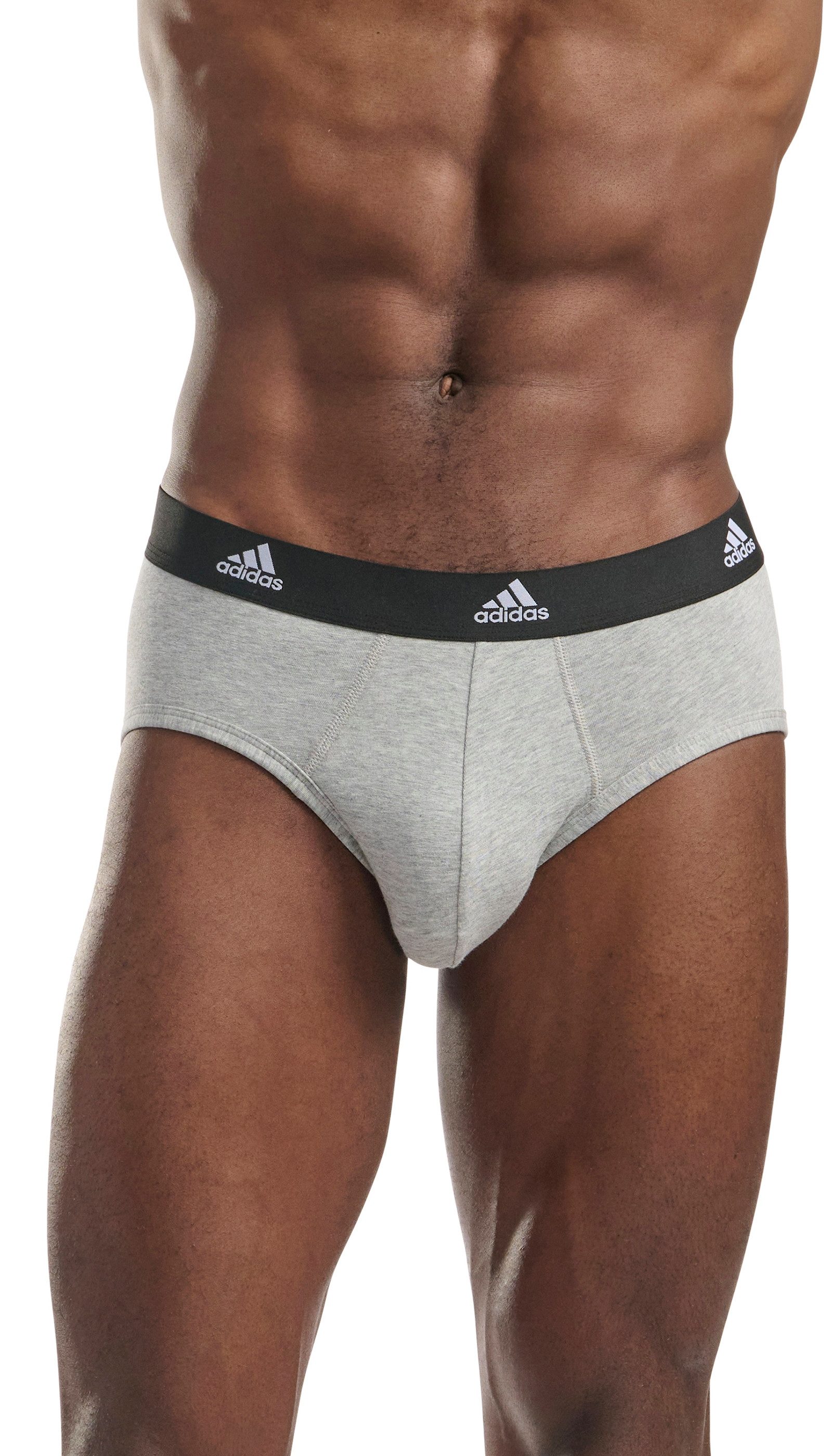 adidas Sportswear Slip Active Flex Cotton met vochtregulerende technologie (3 stuks)