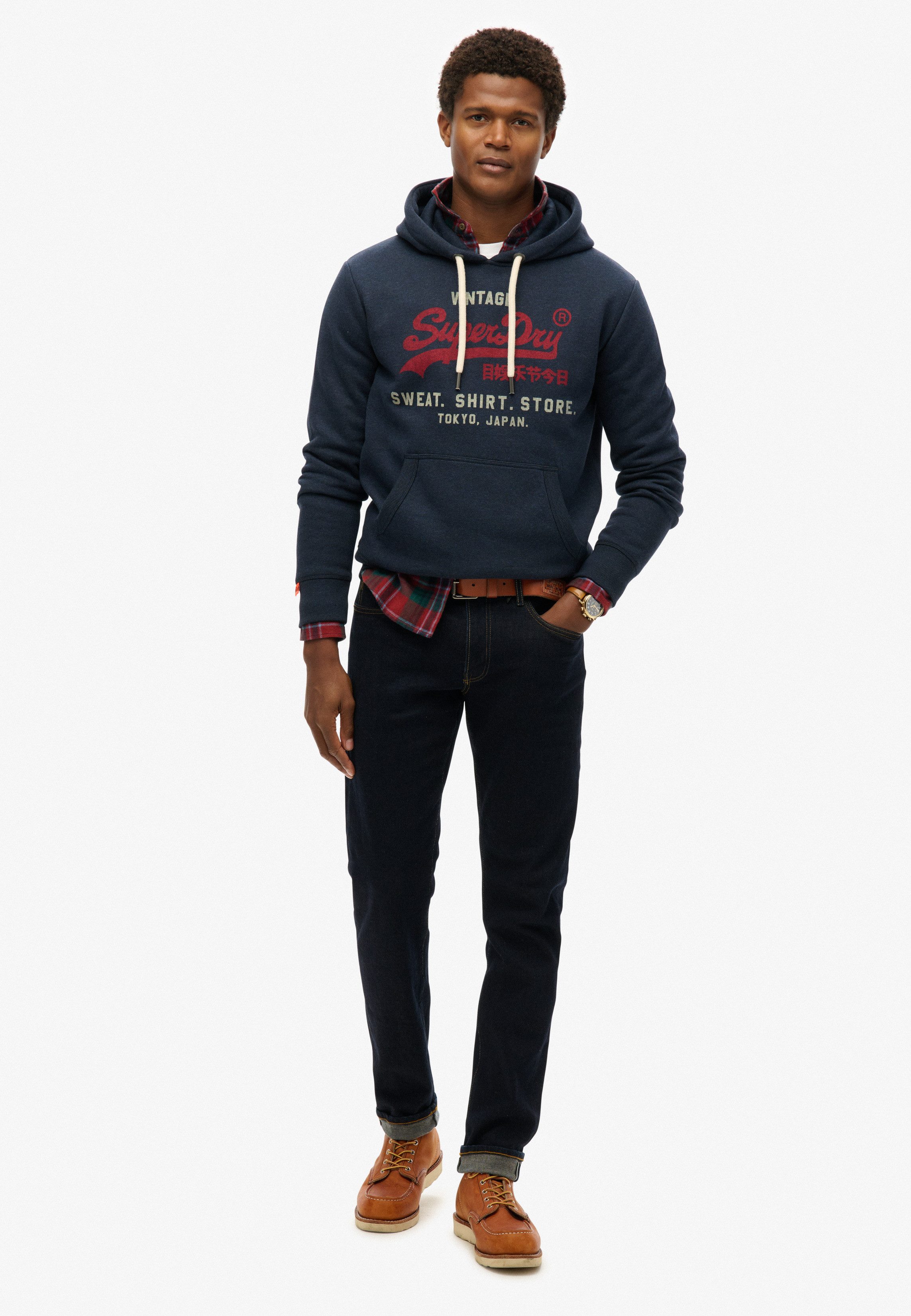 Superdry Hoodie SD-VL HERITAGE RELAXED HOOD