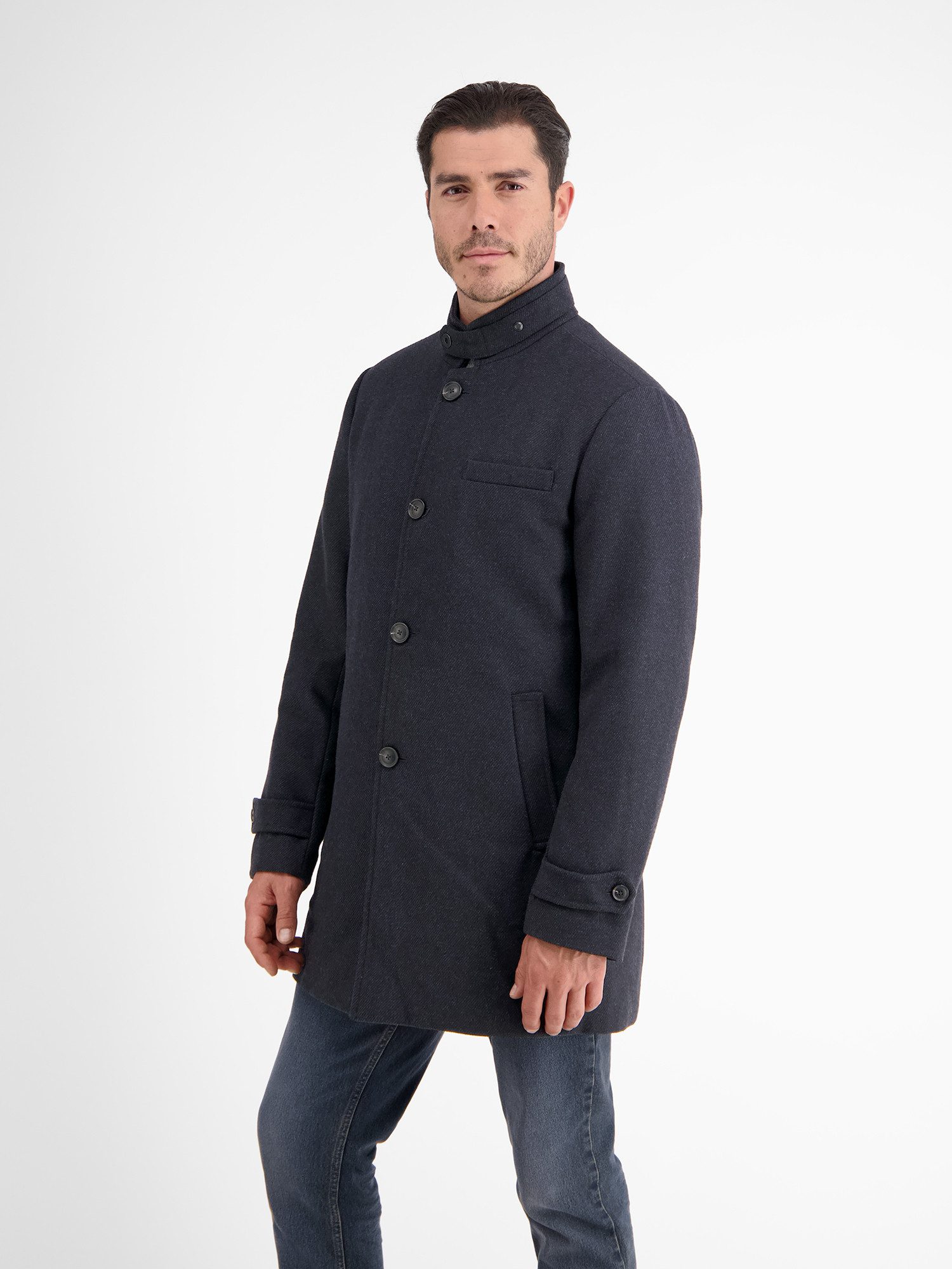 Lerros Lang jack LERROS jas in elegant-sportief ontwerp