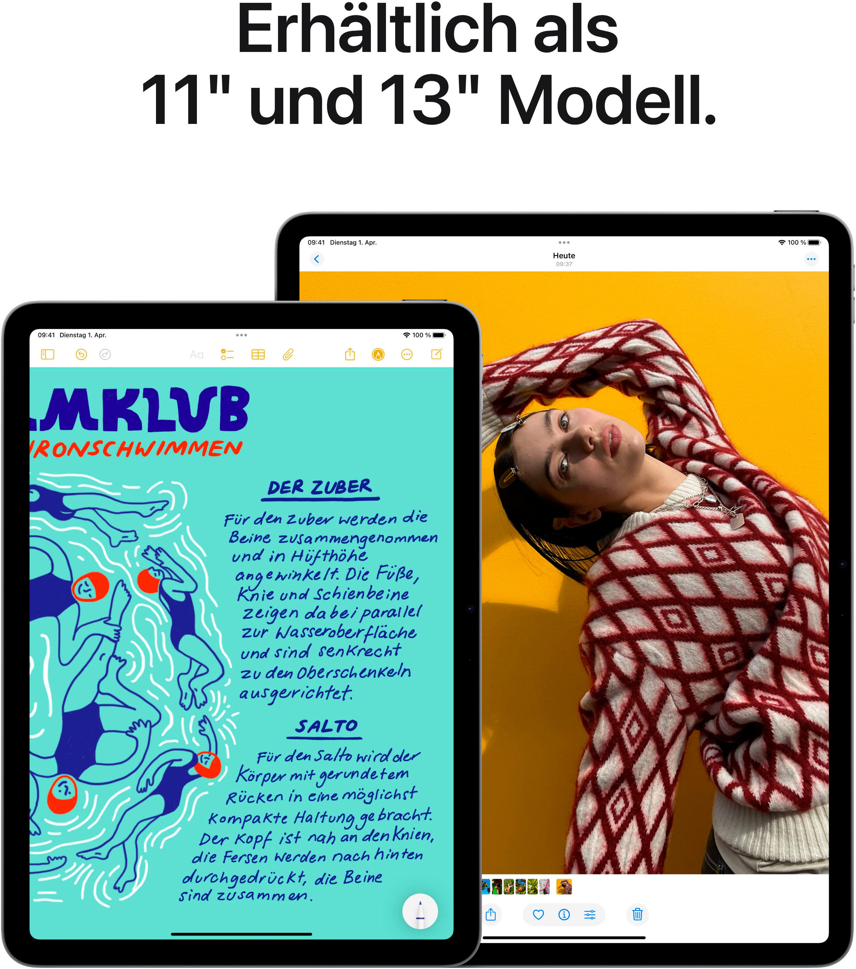 Apple Tablet 13" iPad Air Wi-Fi, 12,9", iPadOS