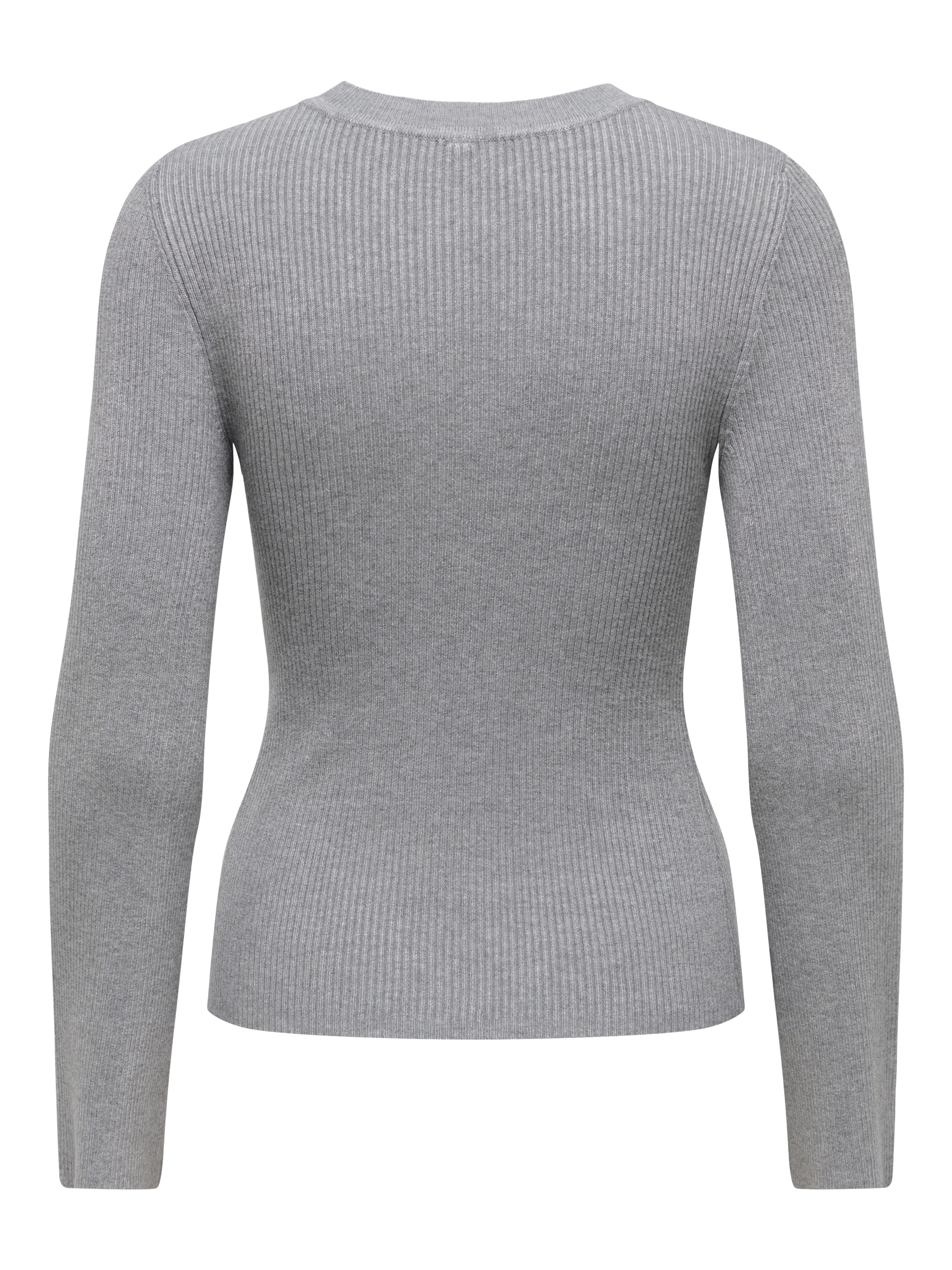 Only Trui met ronde hals ONLNATASCHA LS BLING O-NECK CC KNT