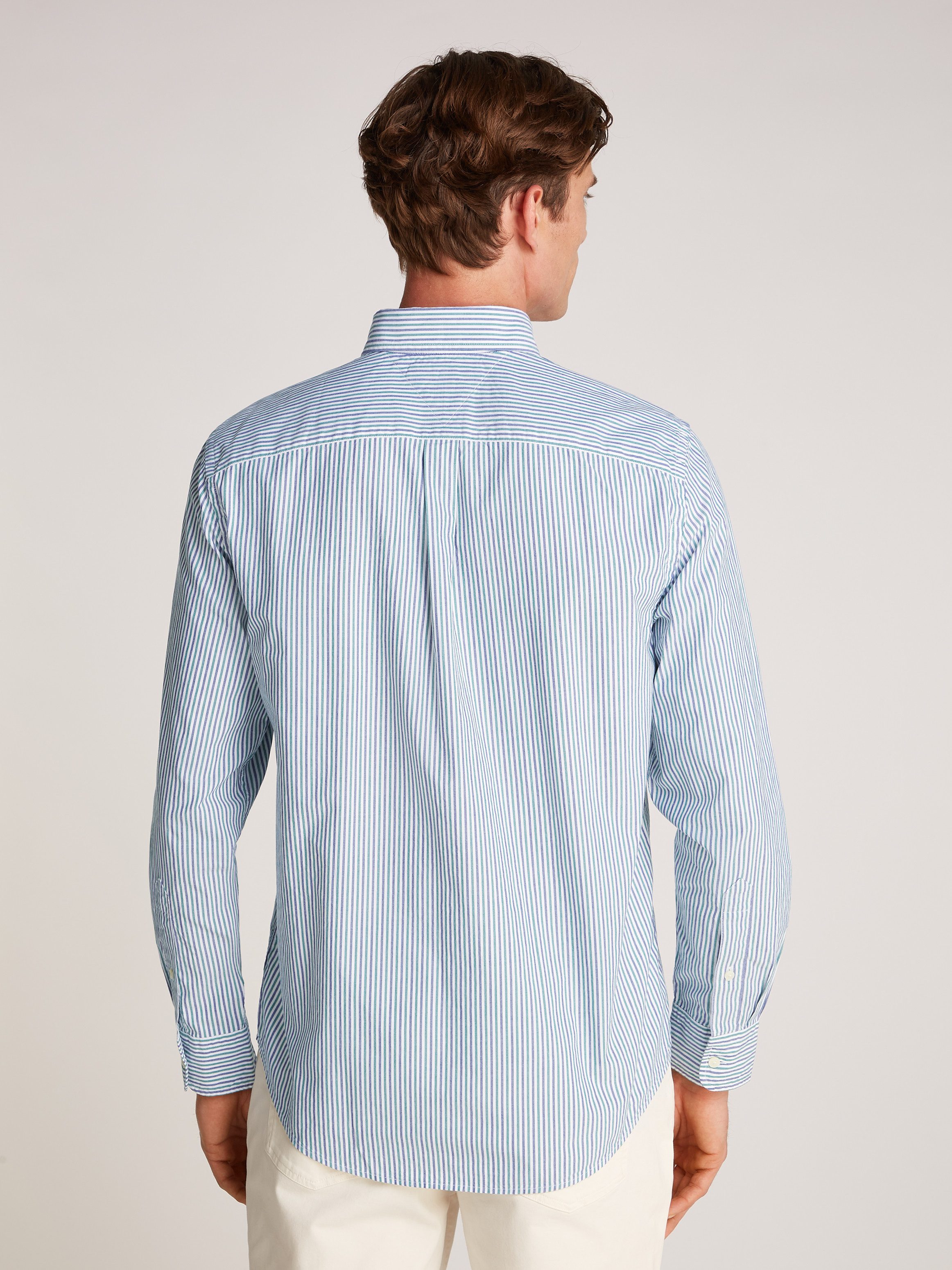 Tommy Hilfiger Overhemd met lange mouwen FLEX POPLIN CLASSIC STP RF SHIRT