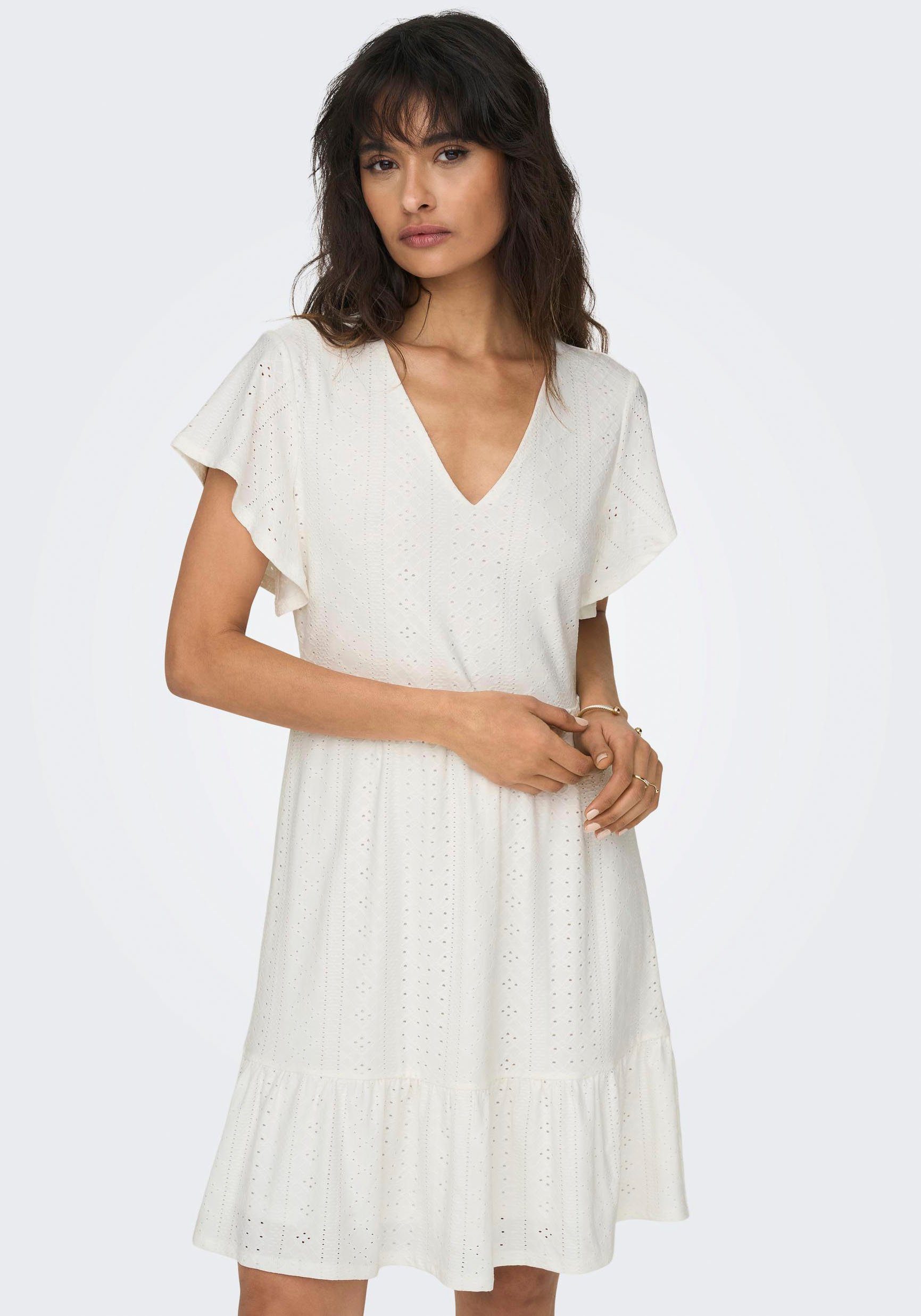 Only Zomerjurk ONLSANDRA S-S V-NECK DRESS JRS