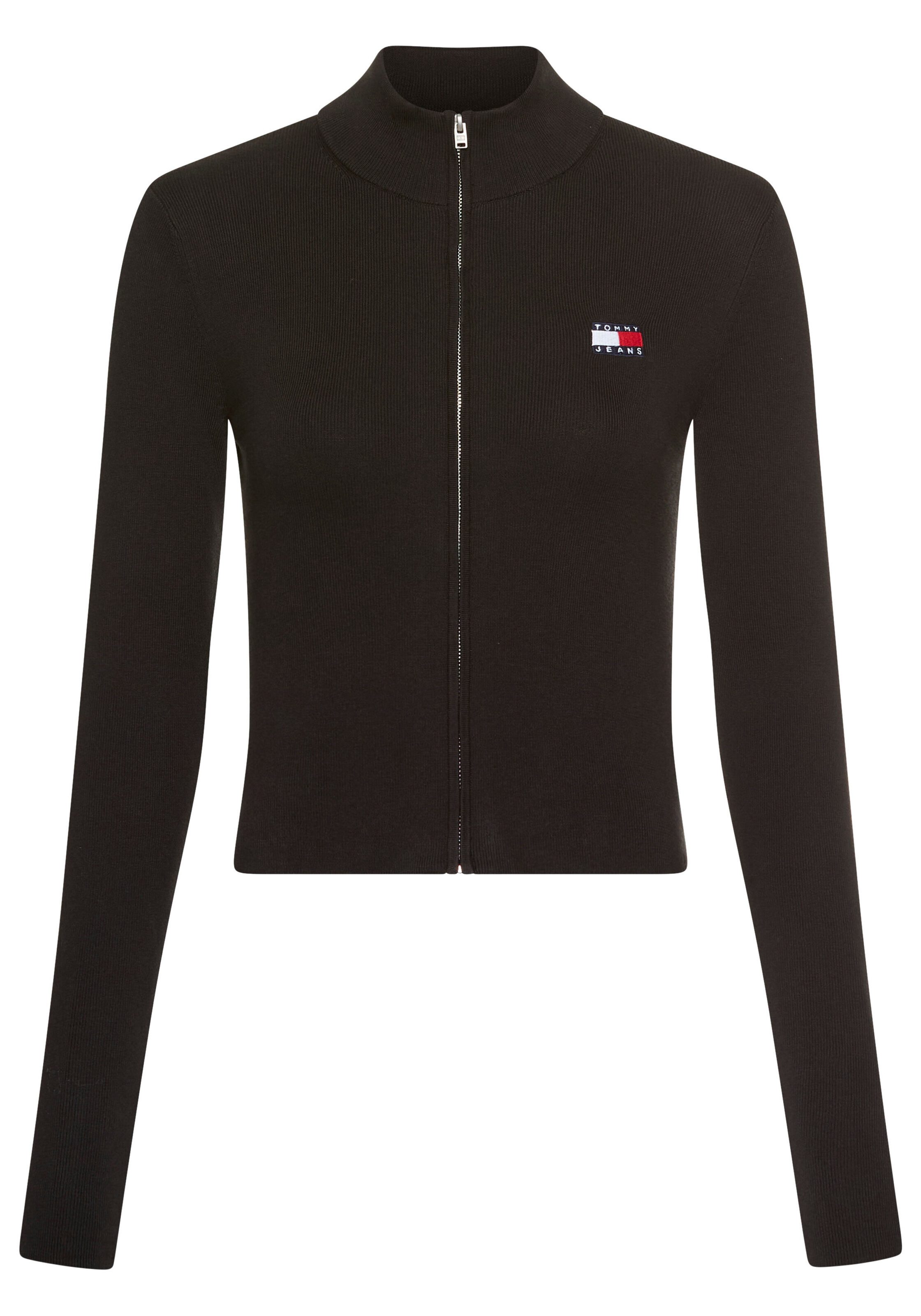 TOMMY JEANS Vest TJW ZIP HIGH NECK CARDIGAN EXT