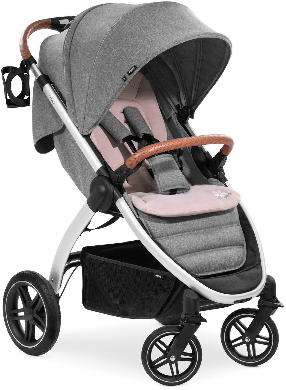Hauck Zitkussen voor kinderwagens Seat Liner, Bambi Rose
