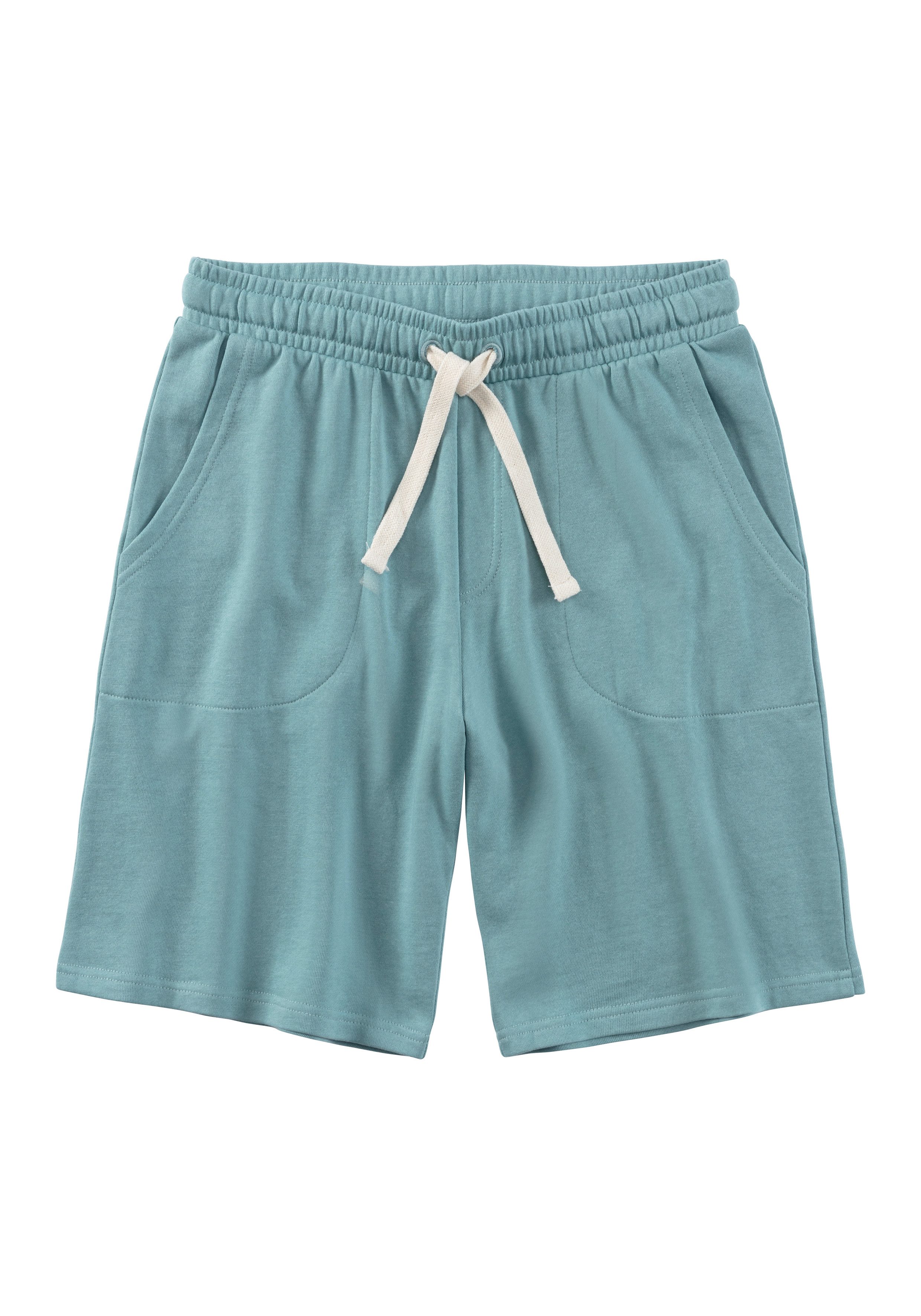 KangaROOS Sweatshort , zijvakken, contrasterende banden