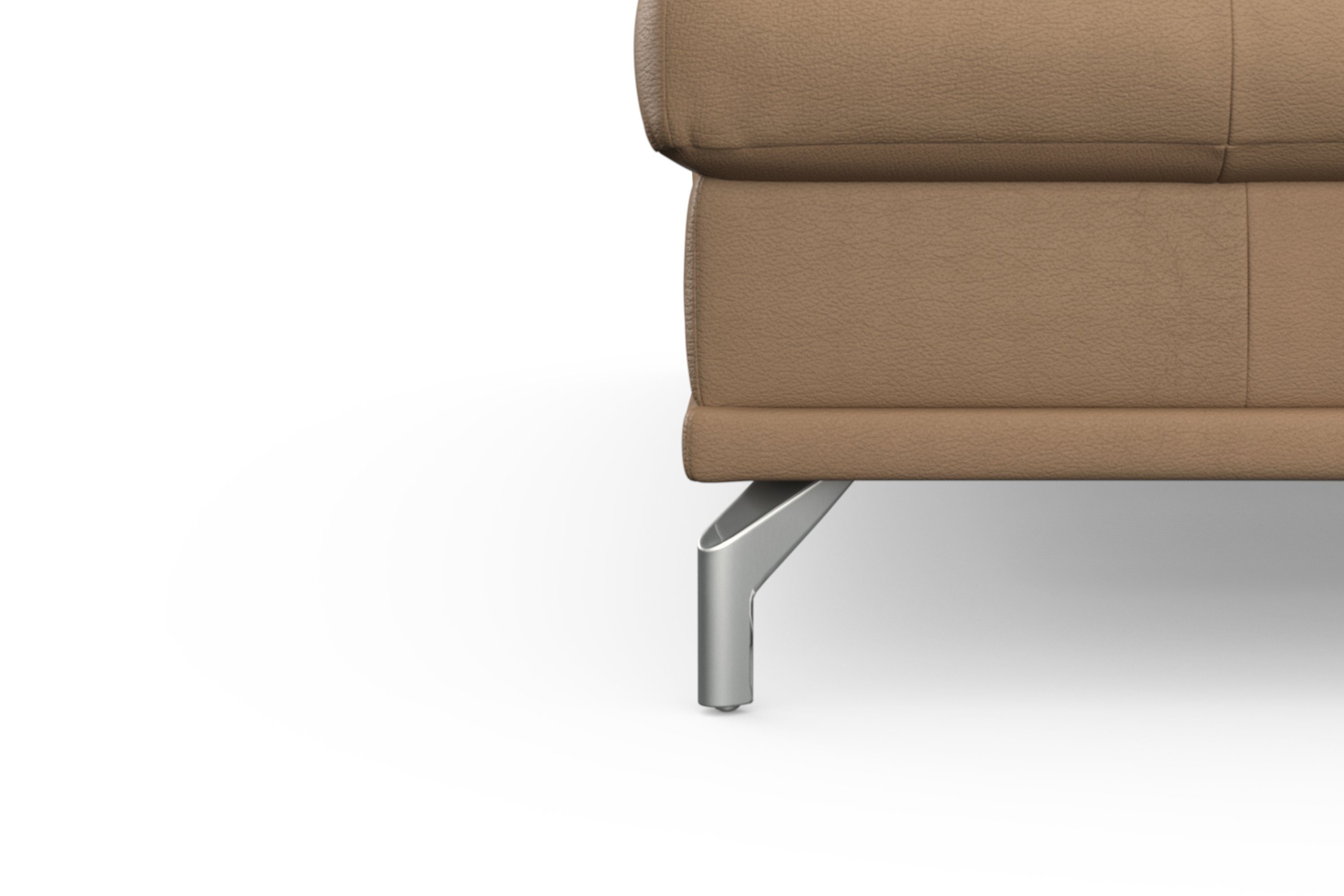 sit&more Zithoek Cabrio U-vorm, met zitdiepteverstelling, arm- en hoofdsteunverstelling