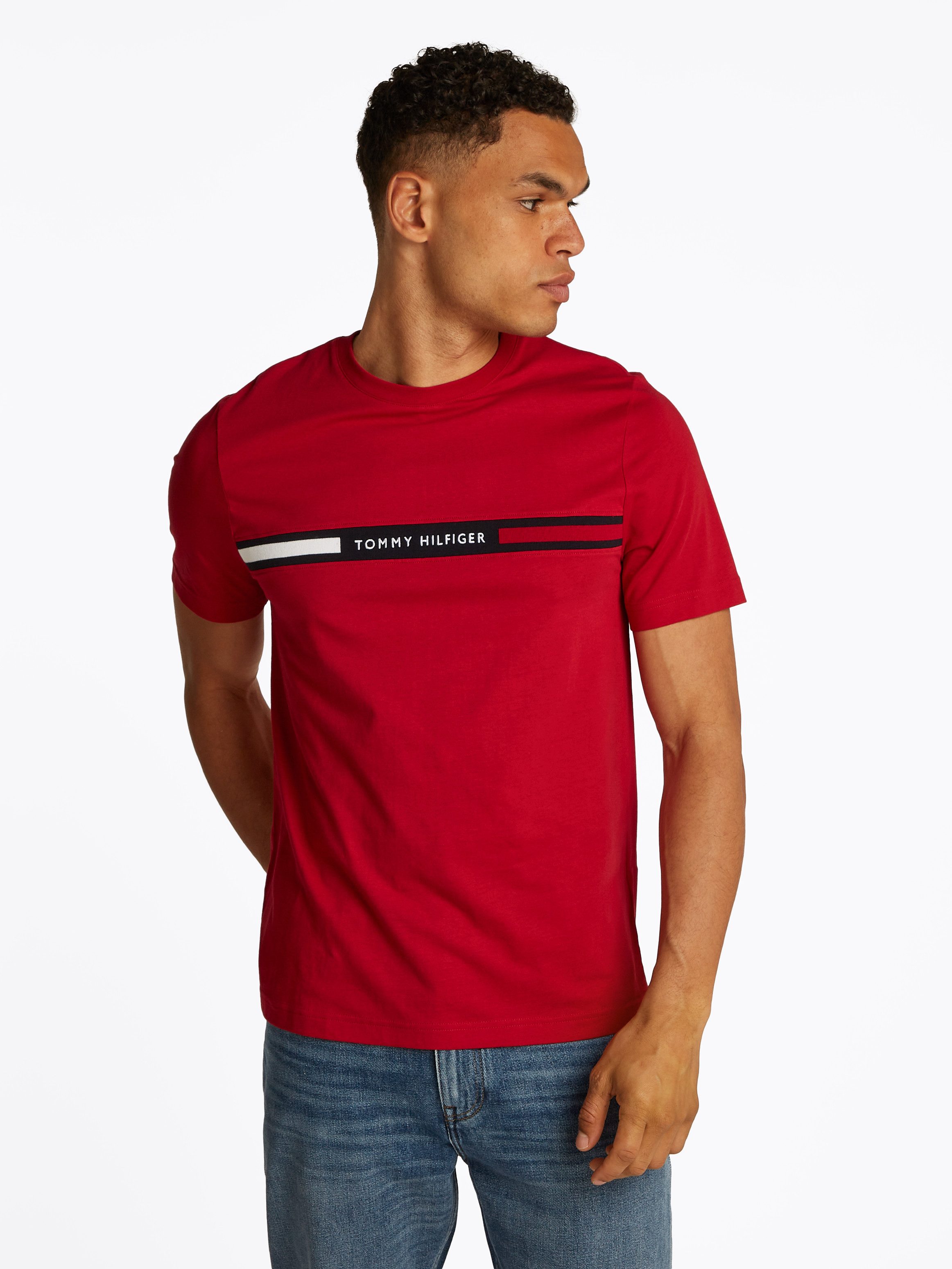 Tommy Hilfiger T-shirt HILFIGER CHEST INSERT TEE
