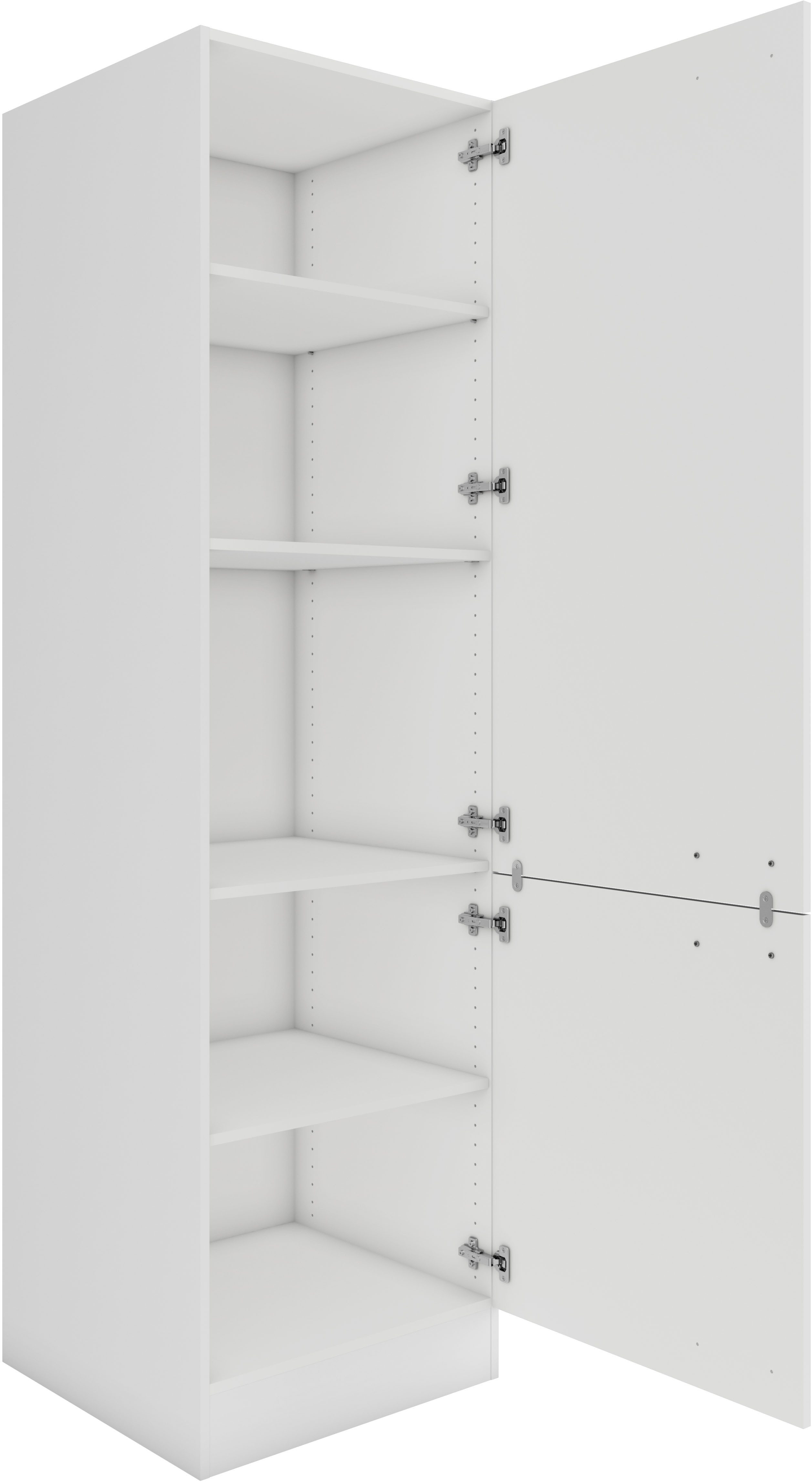 OPTIFIT Hoge kast Bella Breedte 60 cm, hoogte 206,8 cm, 5 vakken