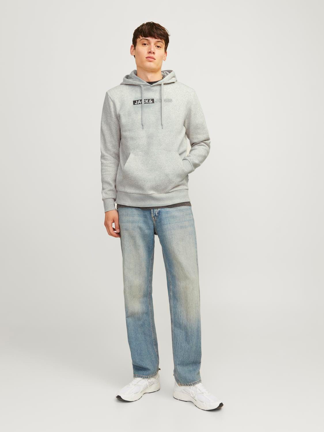 Jack & Jones Hoodie JJECORP LOGO SWEAT HOOD PLAY NOOS
