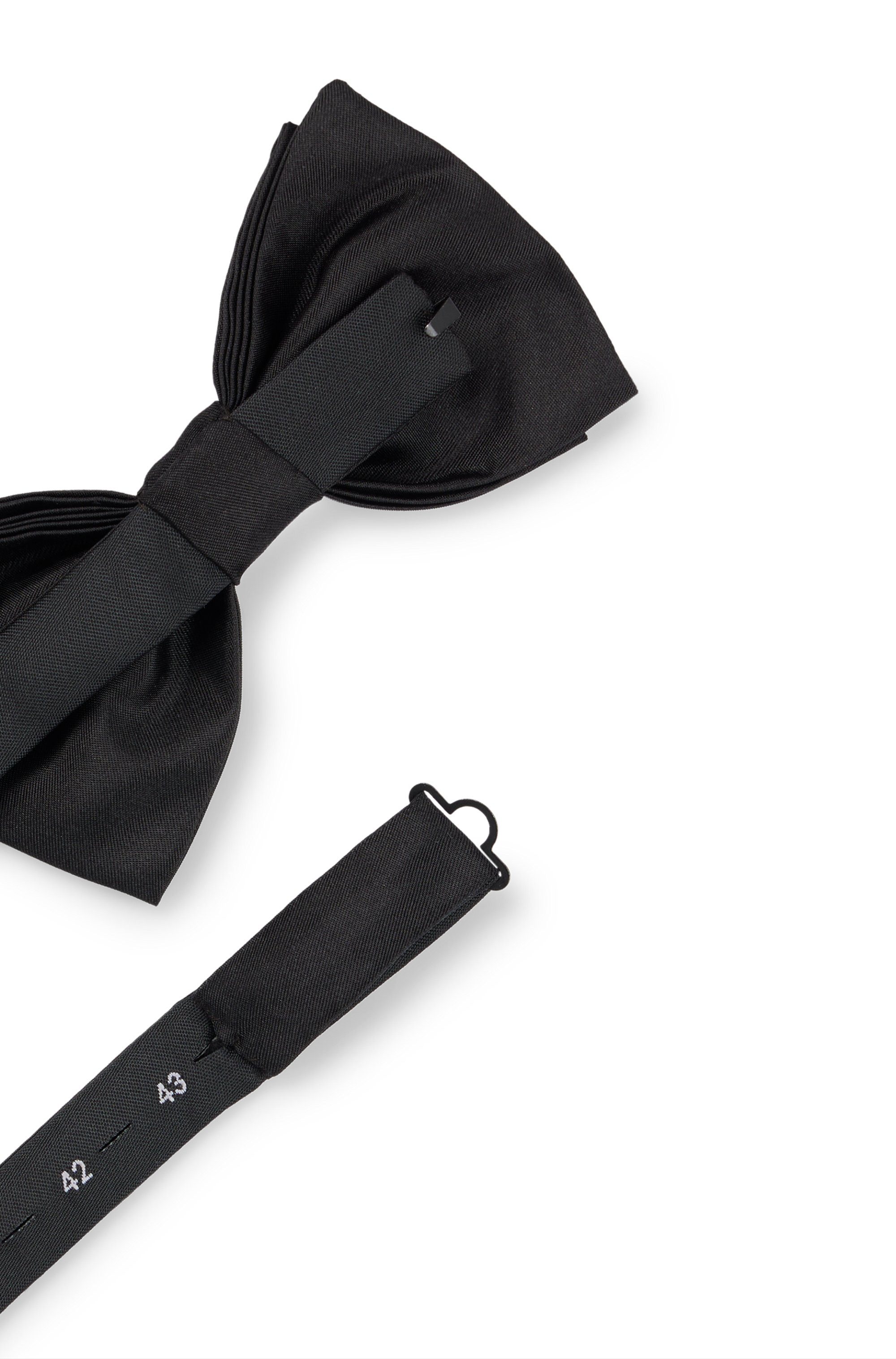 Boss Vlinderdasje H-BOW TIE van zuivere zijde