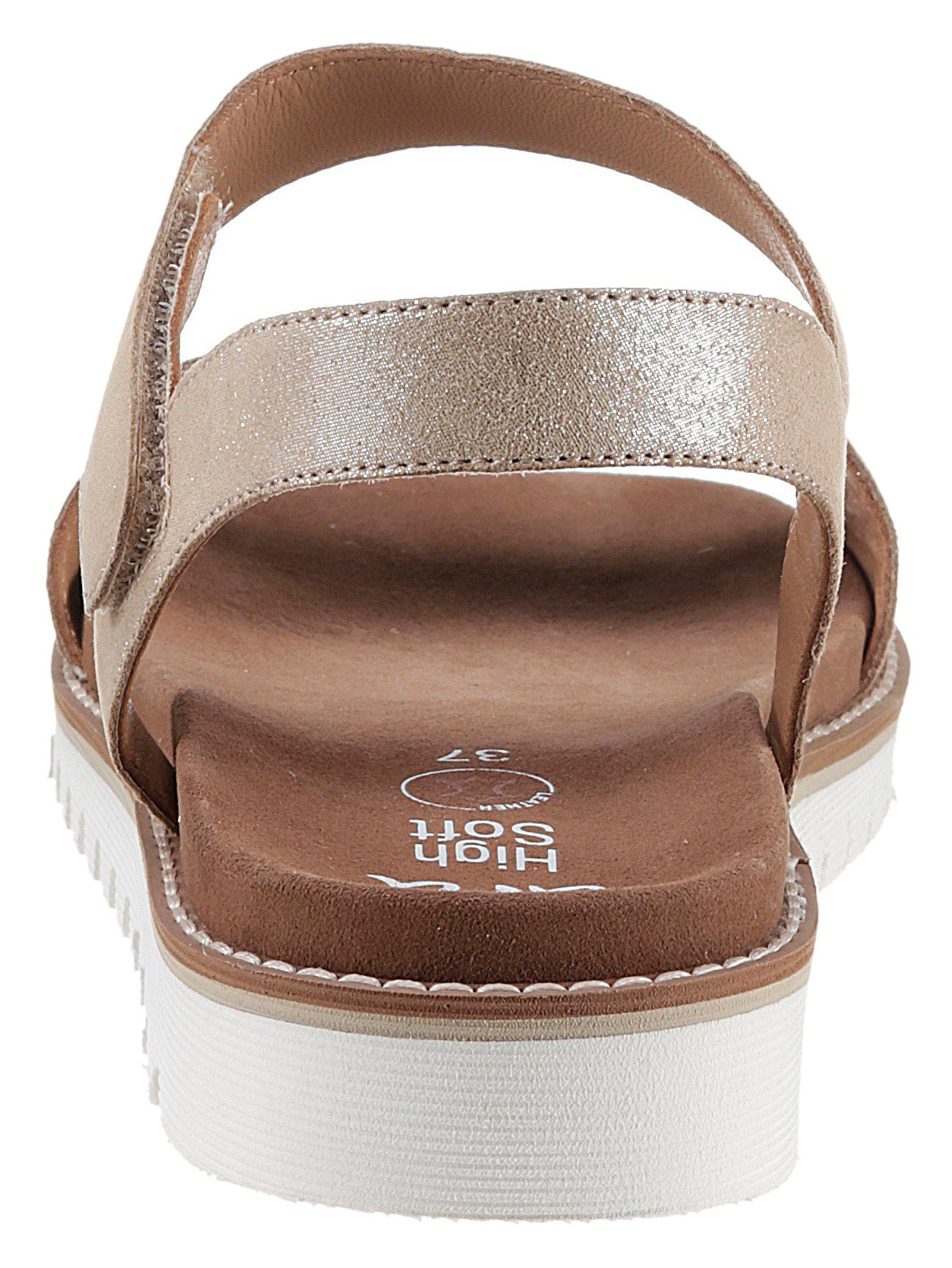 Ara Sandalen KENT , zomerschoen, sandaal, sleehak, met klittenbandsluitingen, g-breedte