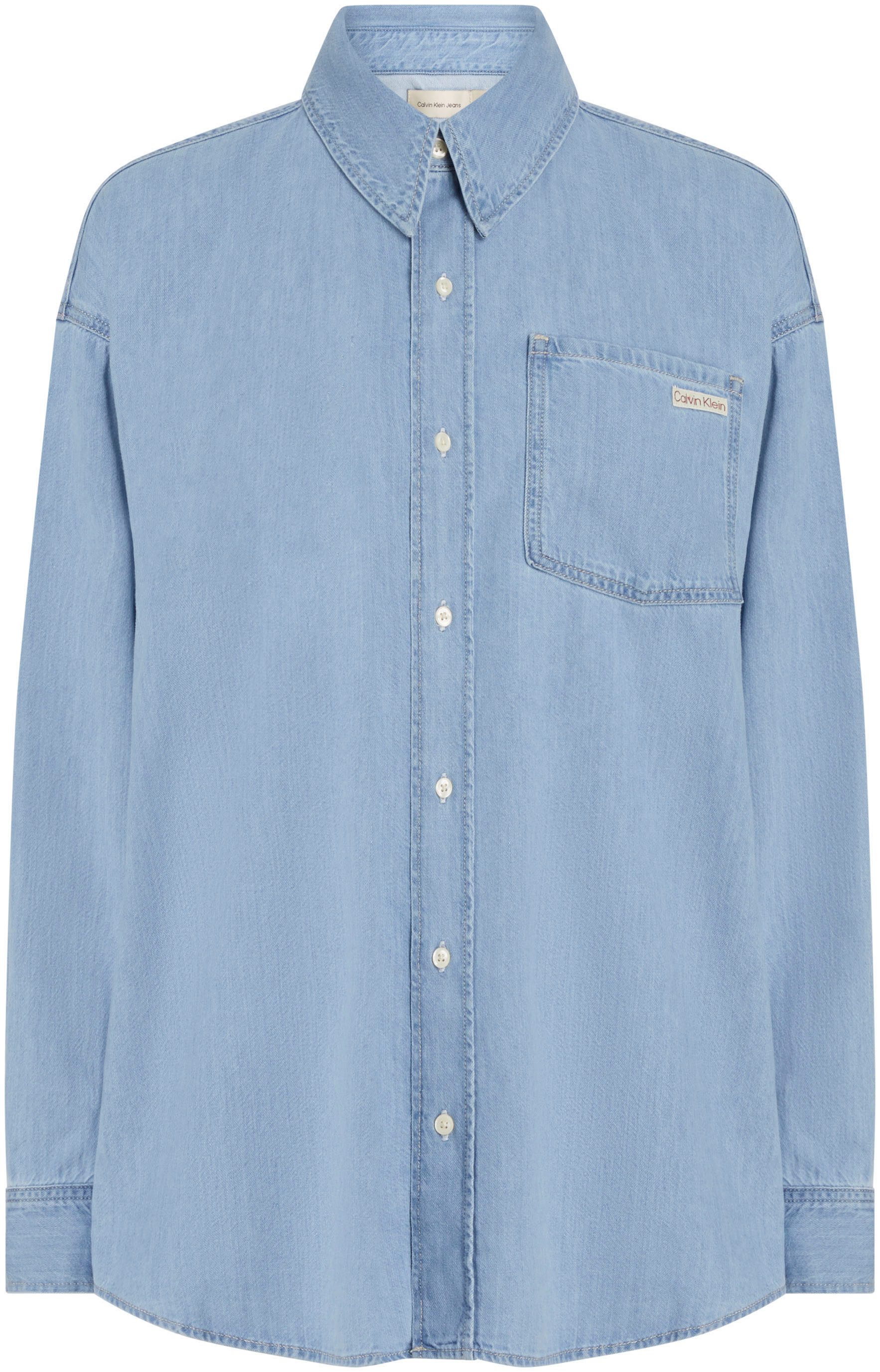 Calvin Klein Jeans blouse OVERSIZED LS DENIM SHIRT