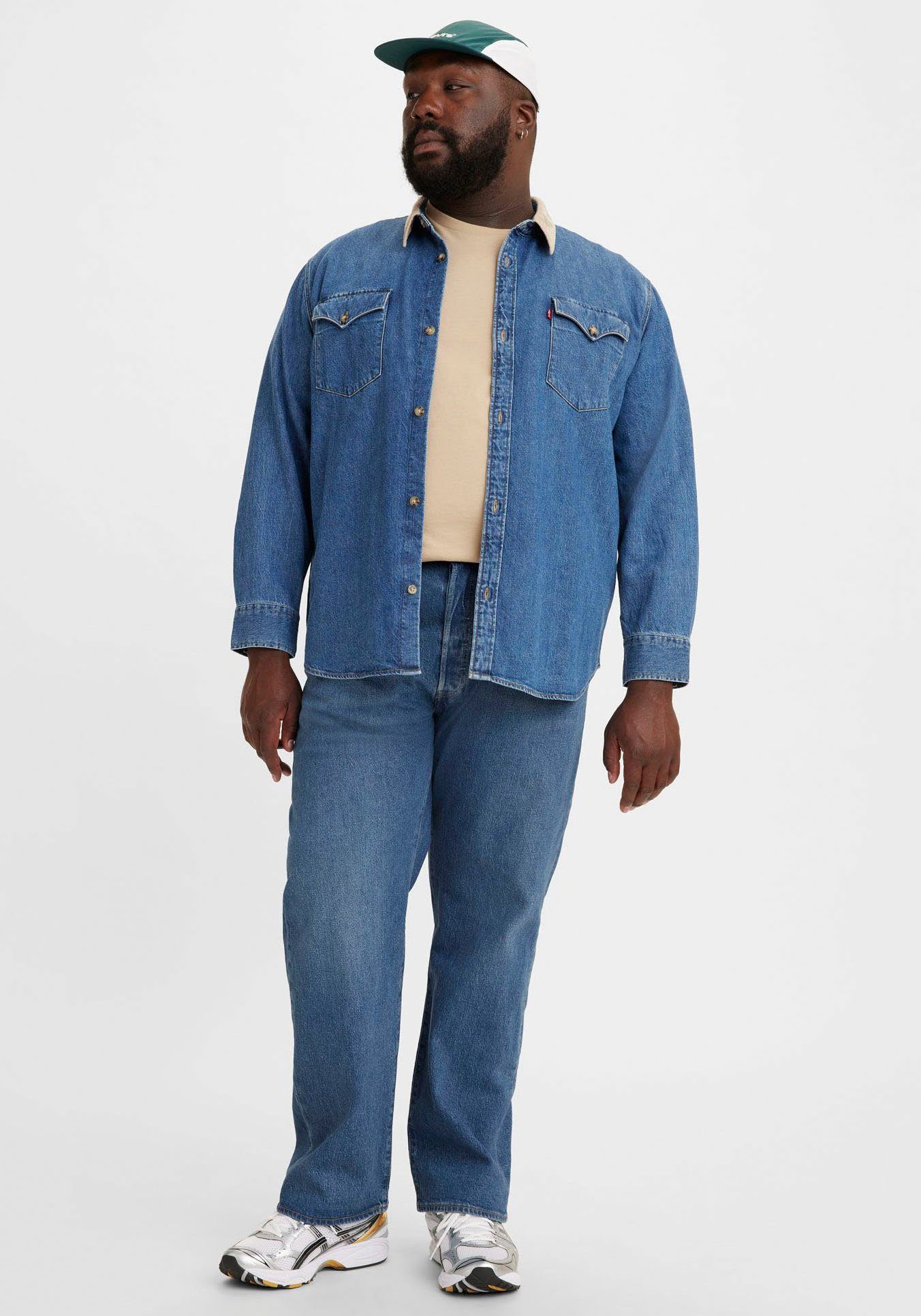 Levi's® Plus Straight jeans 501® LEVI'S®ORIGINAL B&T in verschillende wassingen