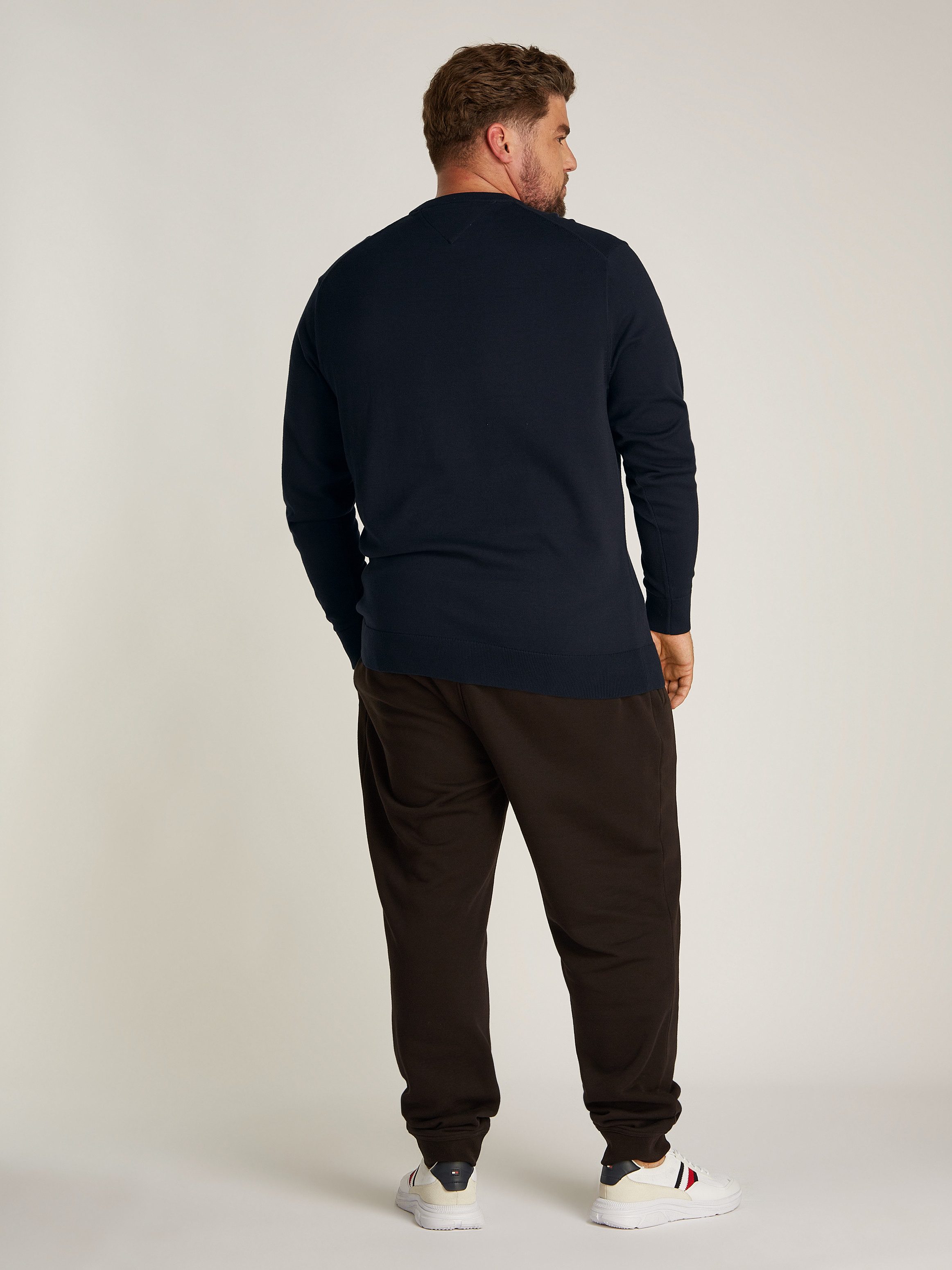Tommy Hilfiger Trui met ronde hals BT-ESSENTIAL COTTON CREW NECK-B