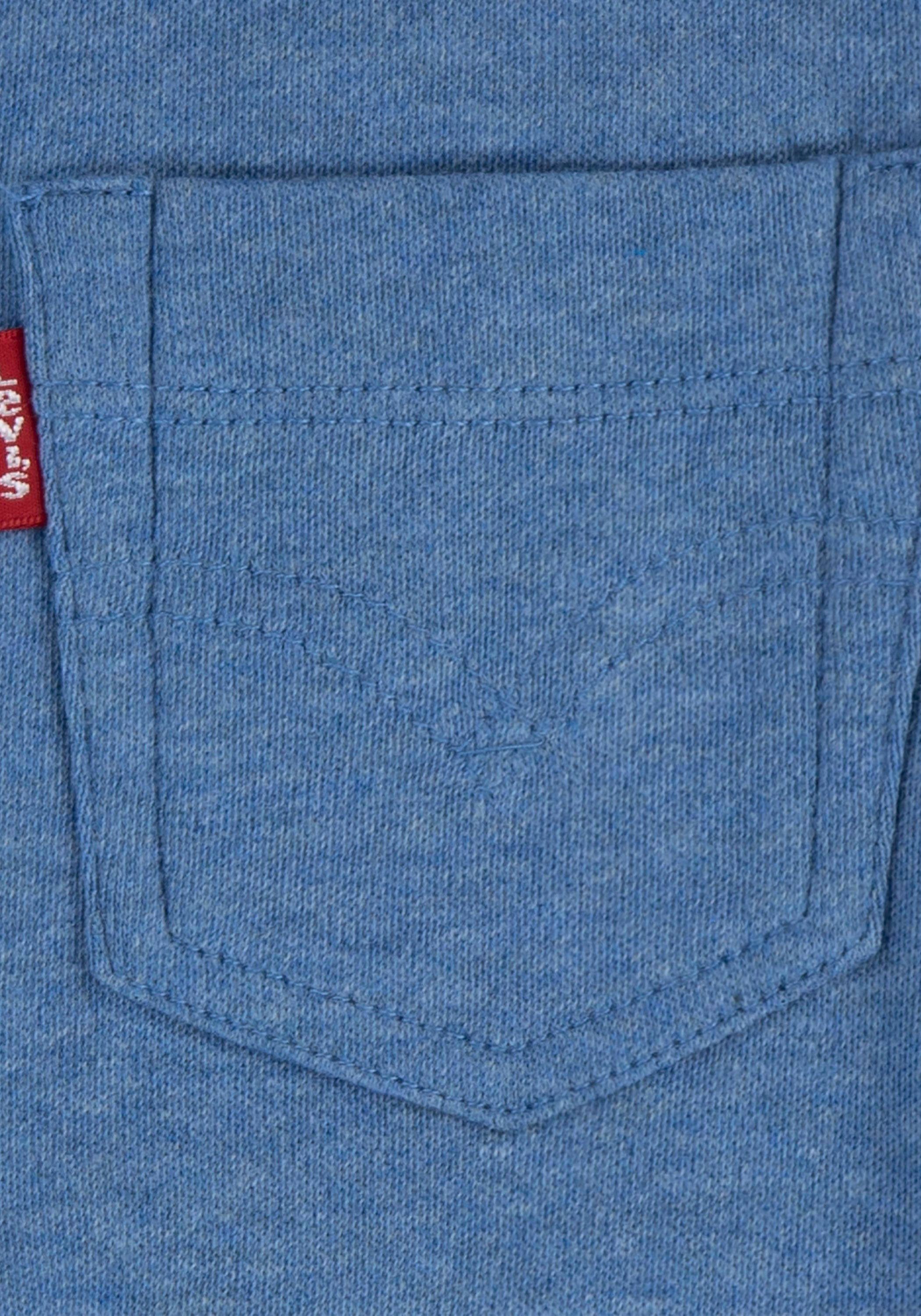 Levi's Kidswear Newborn-cadeauset LVN FOOTED COVERALL & HAT SET (set 2-delig)